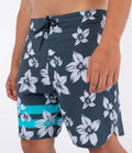 Boardshort Männer - Phantom eco Block Party engineered 18'