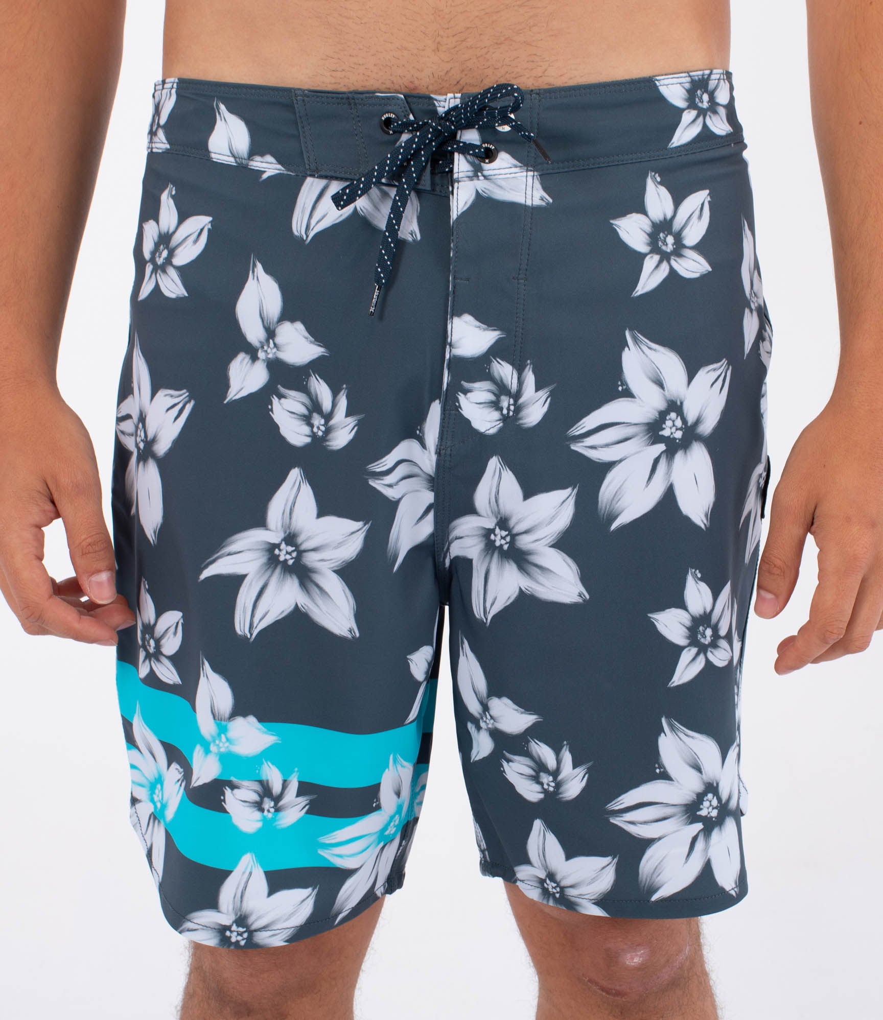 Boardshort Männer - Phantom eco Block Party engineered 18'