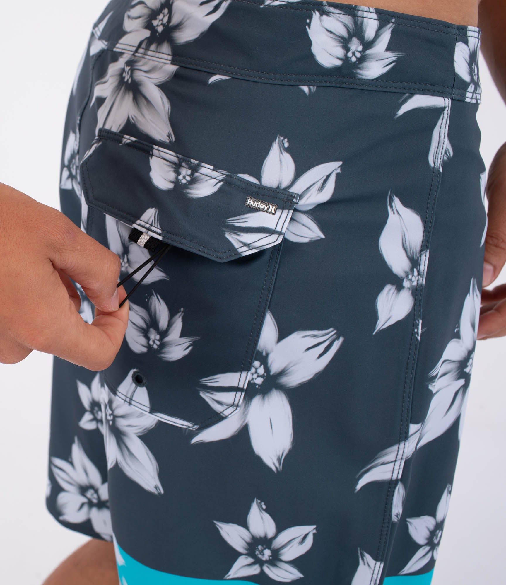 Boardshort Männer - Phantom eco Block Party engineered 18'