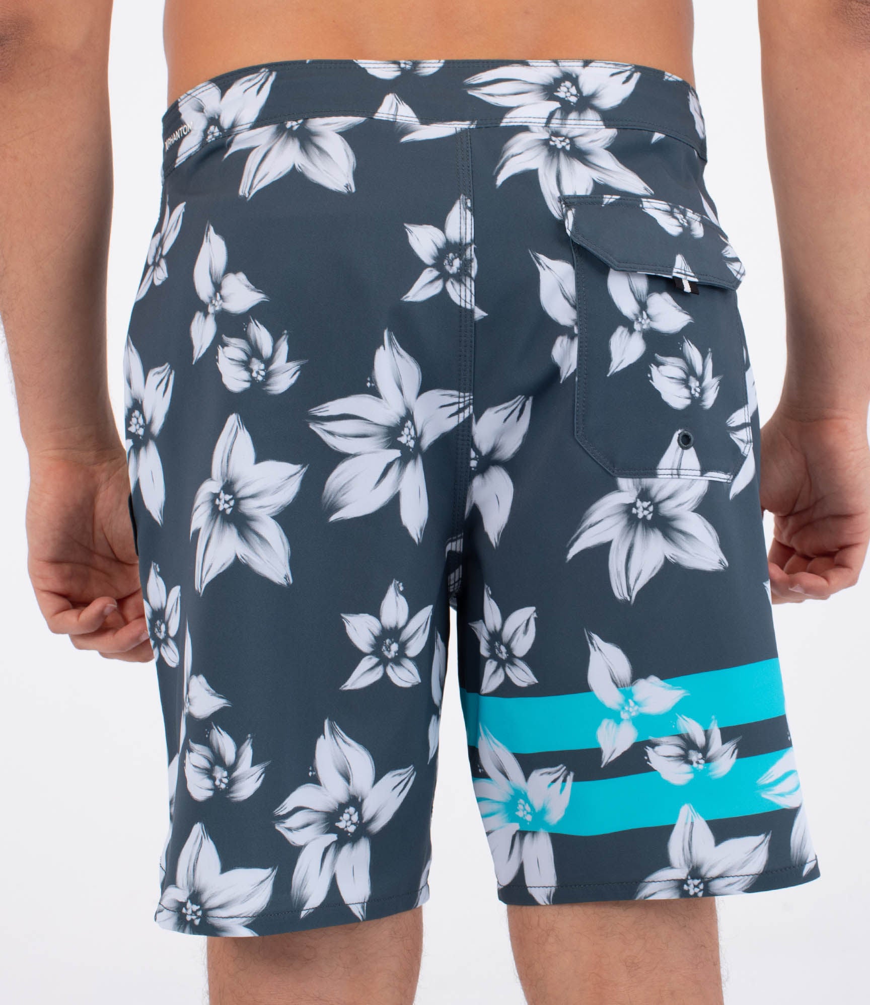Boardshort Männer - Phantom eco Block Party engineered 18'