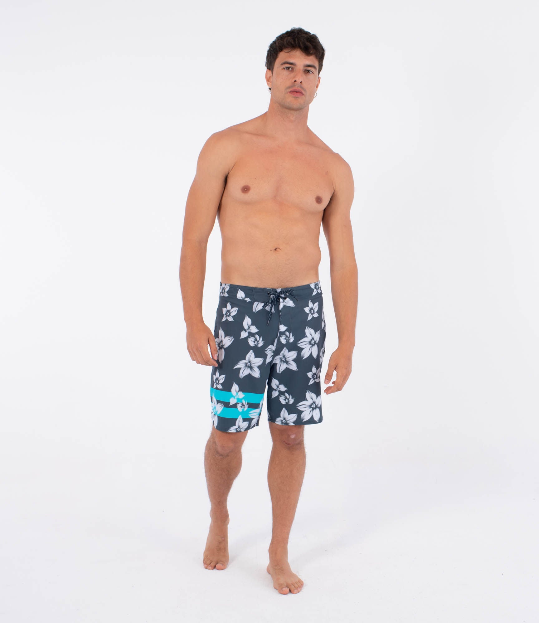 Boardshort Männer - Phantom eco Block Party engineered 18'
