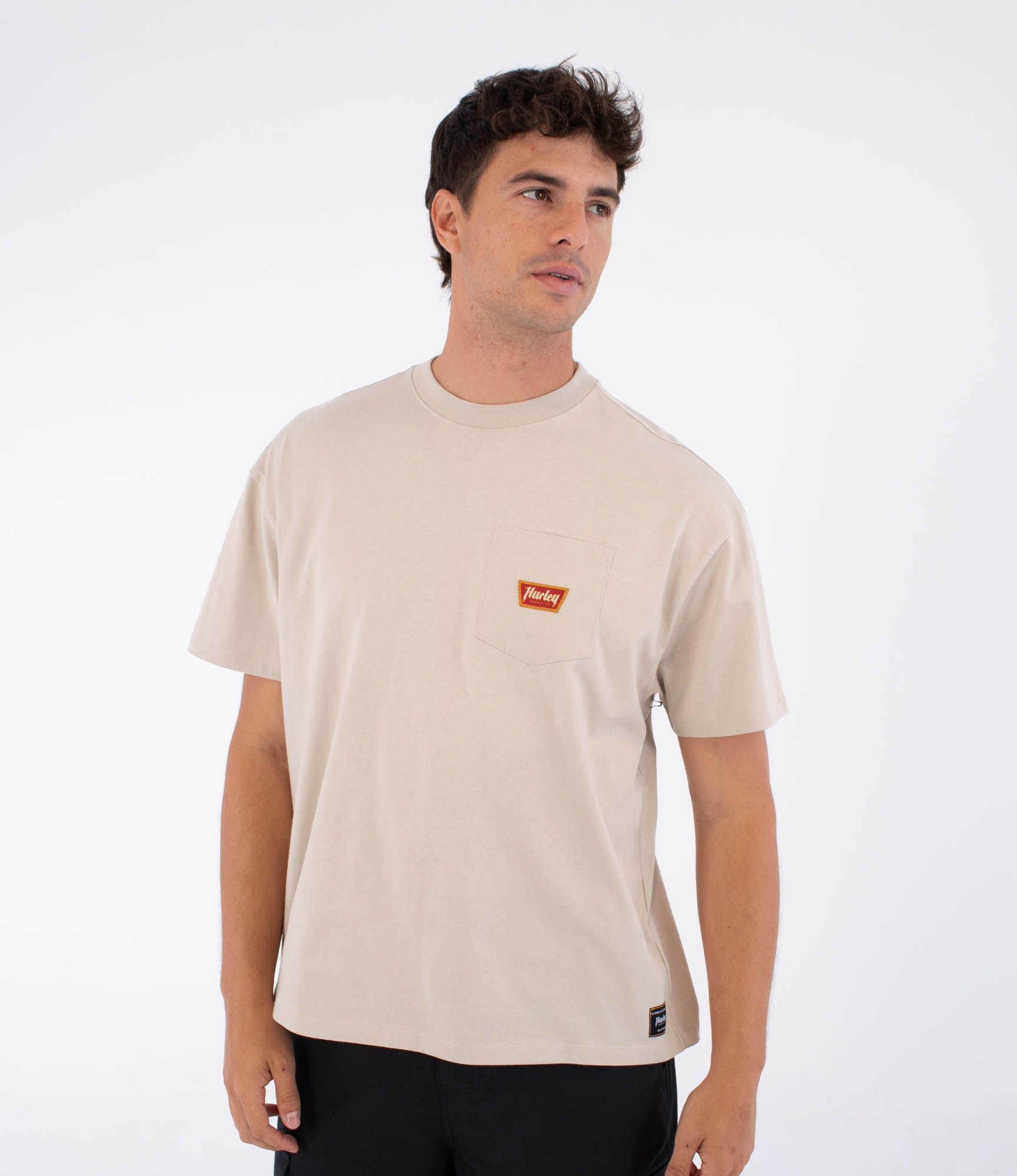 Camiseta manga corta hombre - Built patch