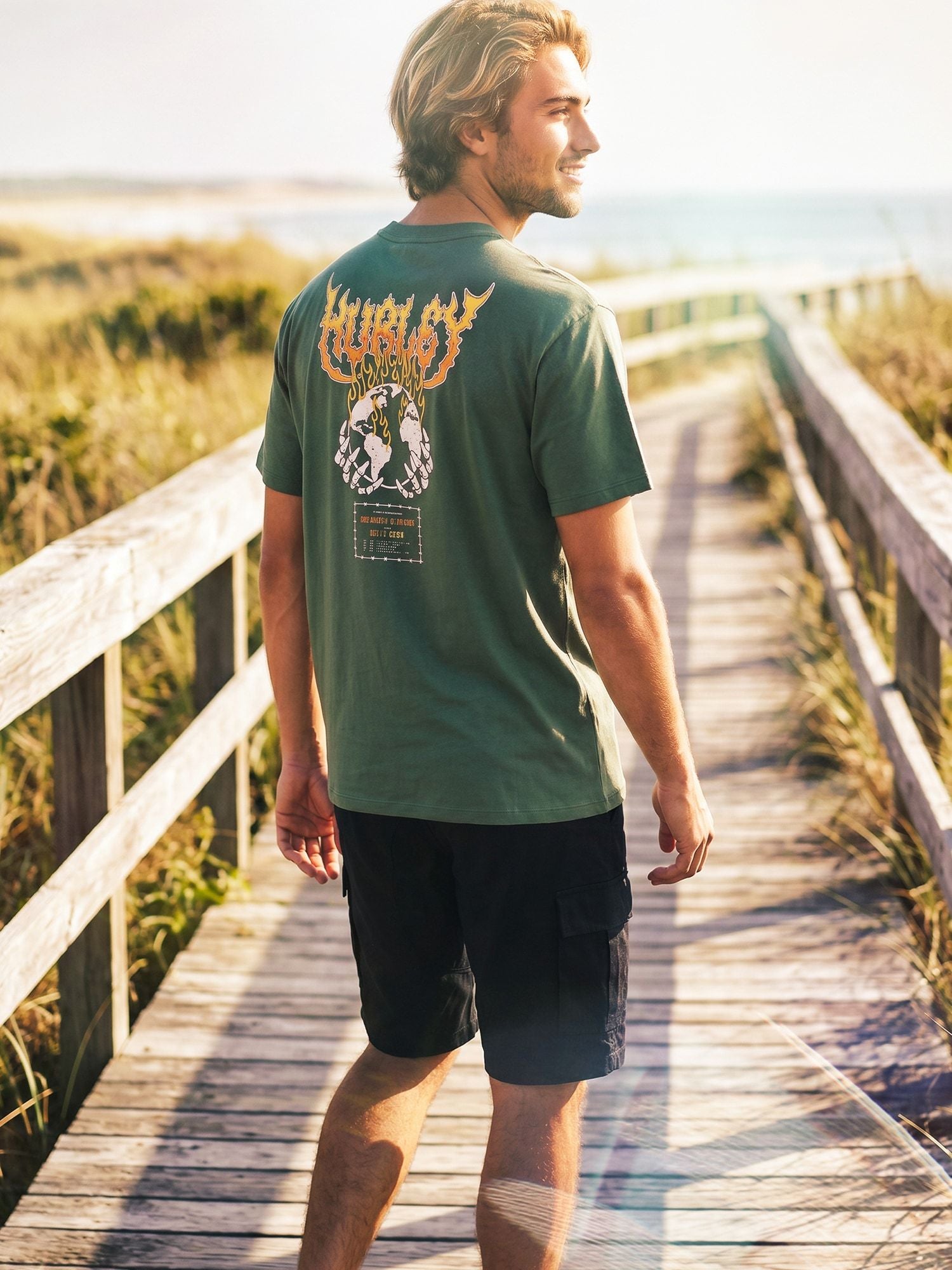 Camiseta manga corta hombre - Fire