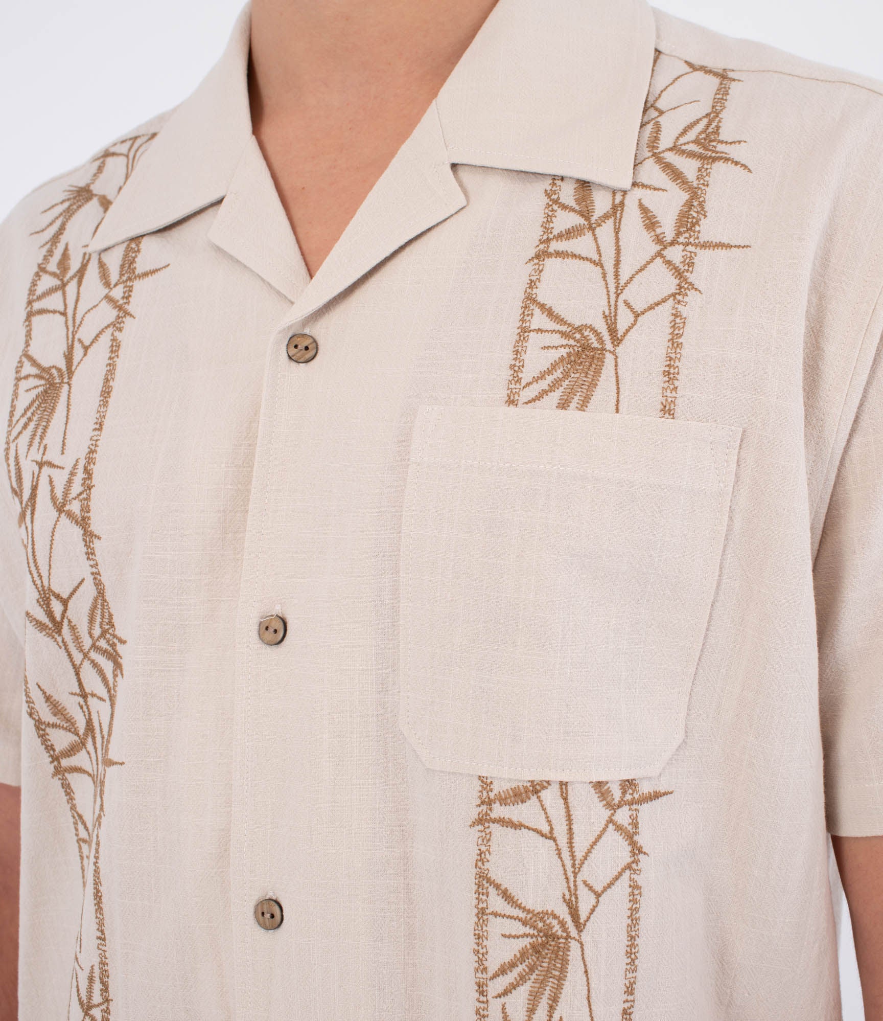 Chemise à manches courtes pour homme - Sano camp