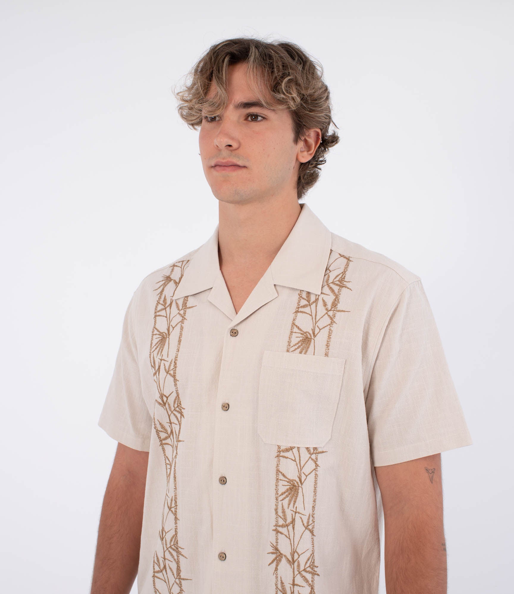Chemise à manches courtes pour homme - Sano camp