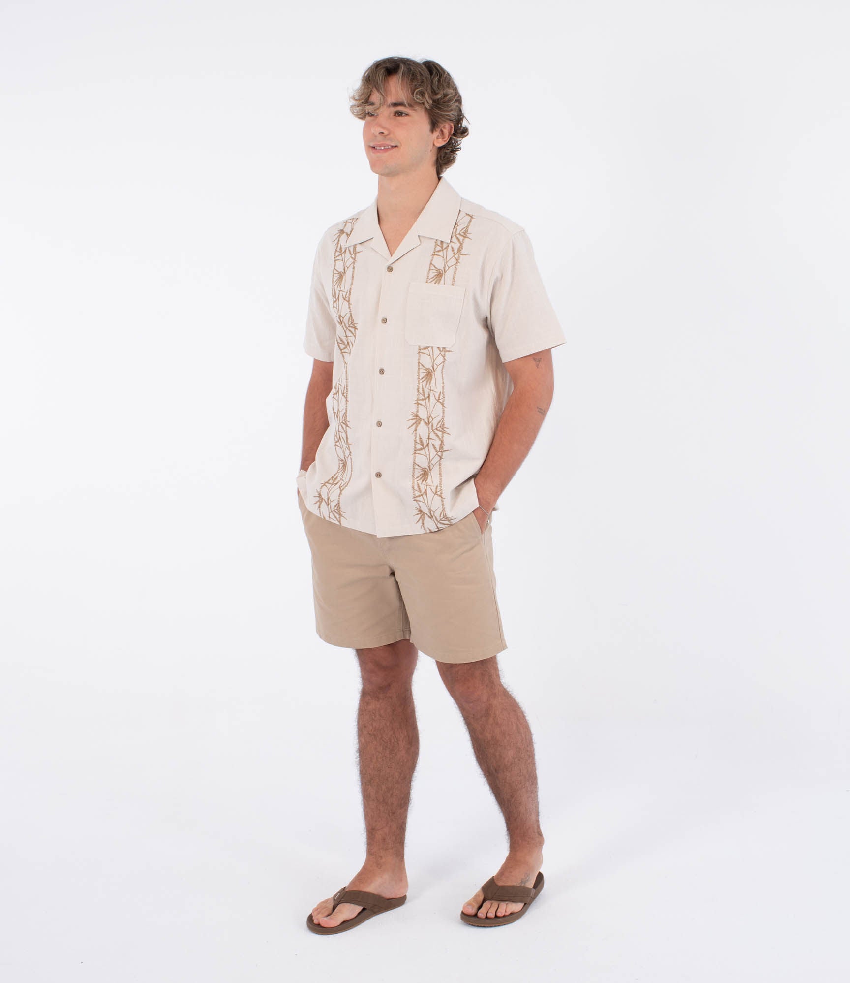 Chemise à manches courtes pour homme - Sano camp