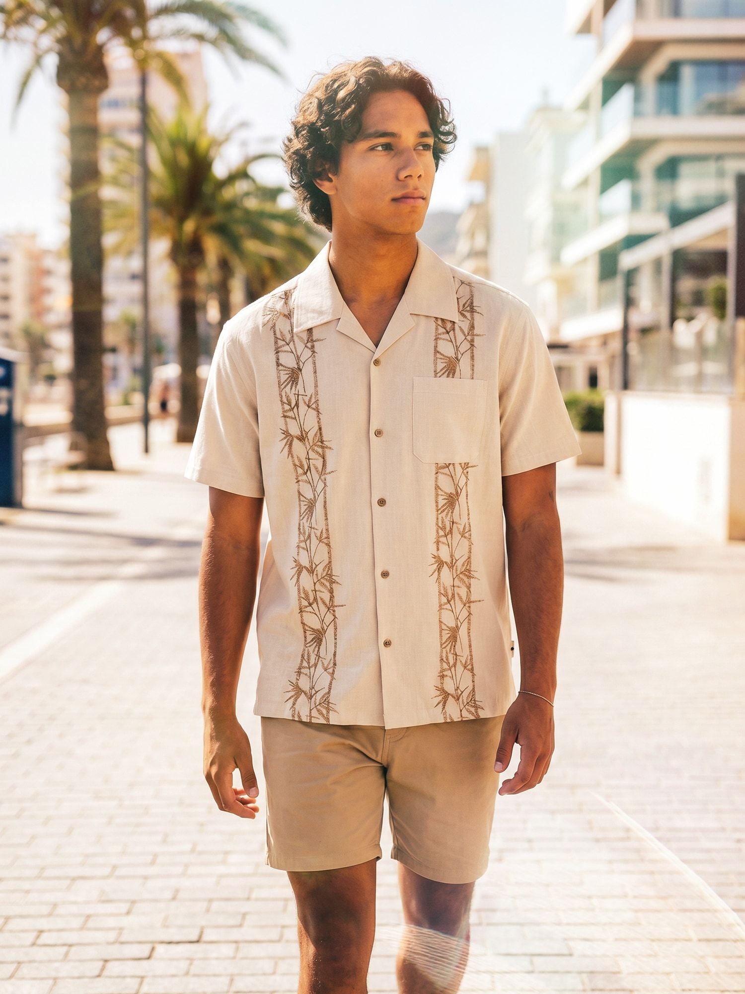 Men's short-sleeved shirt - Sano camp