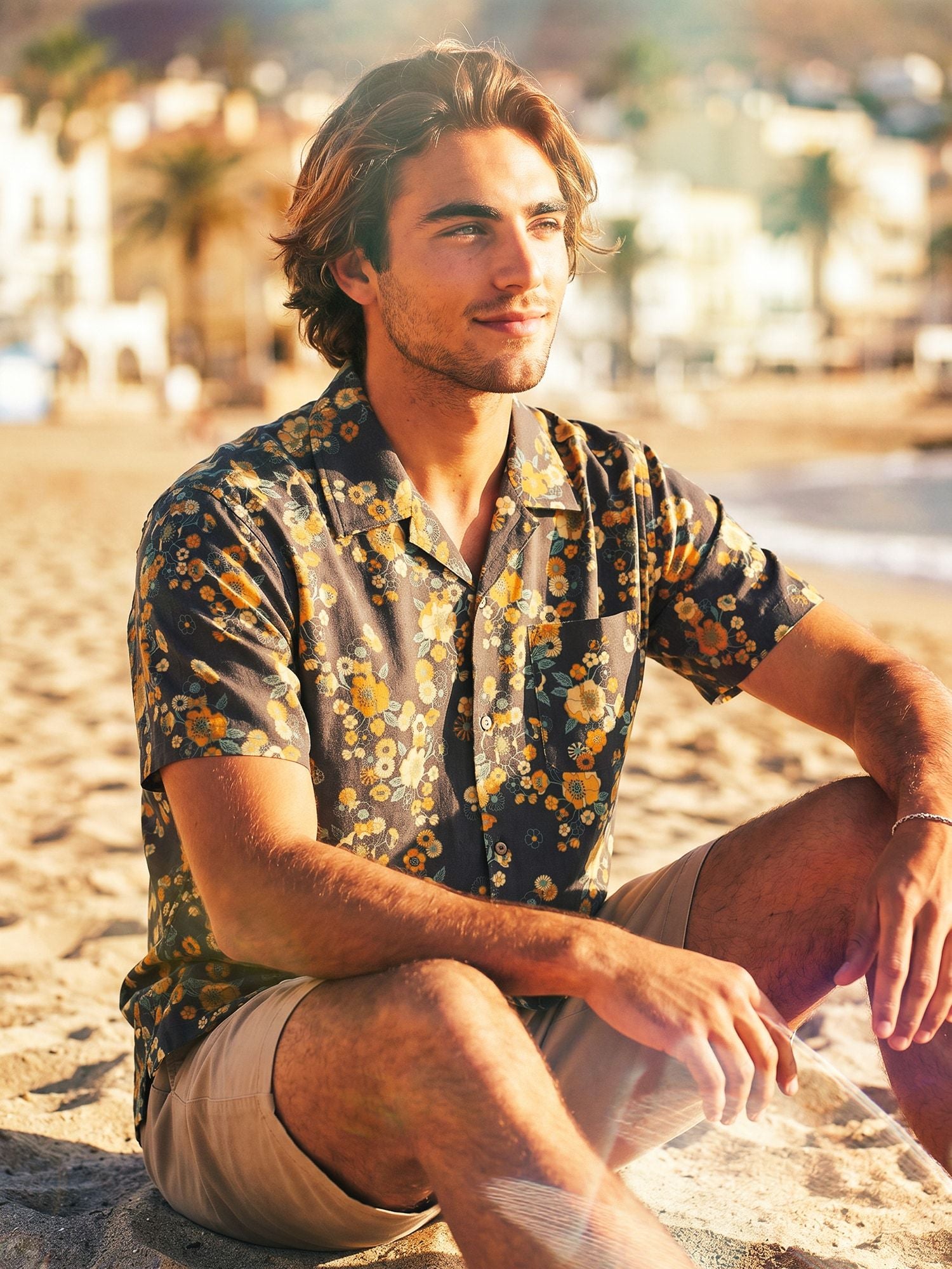 Men's short-sleeved shirt - Dogpatch camp