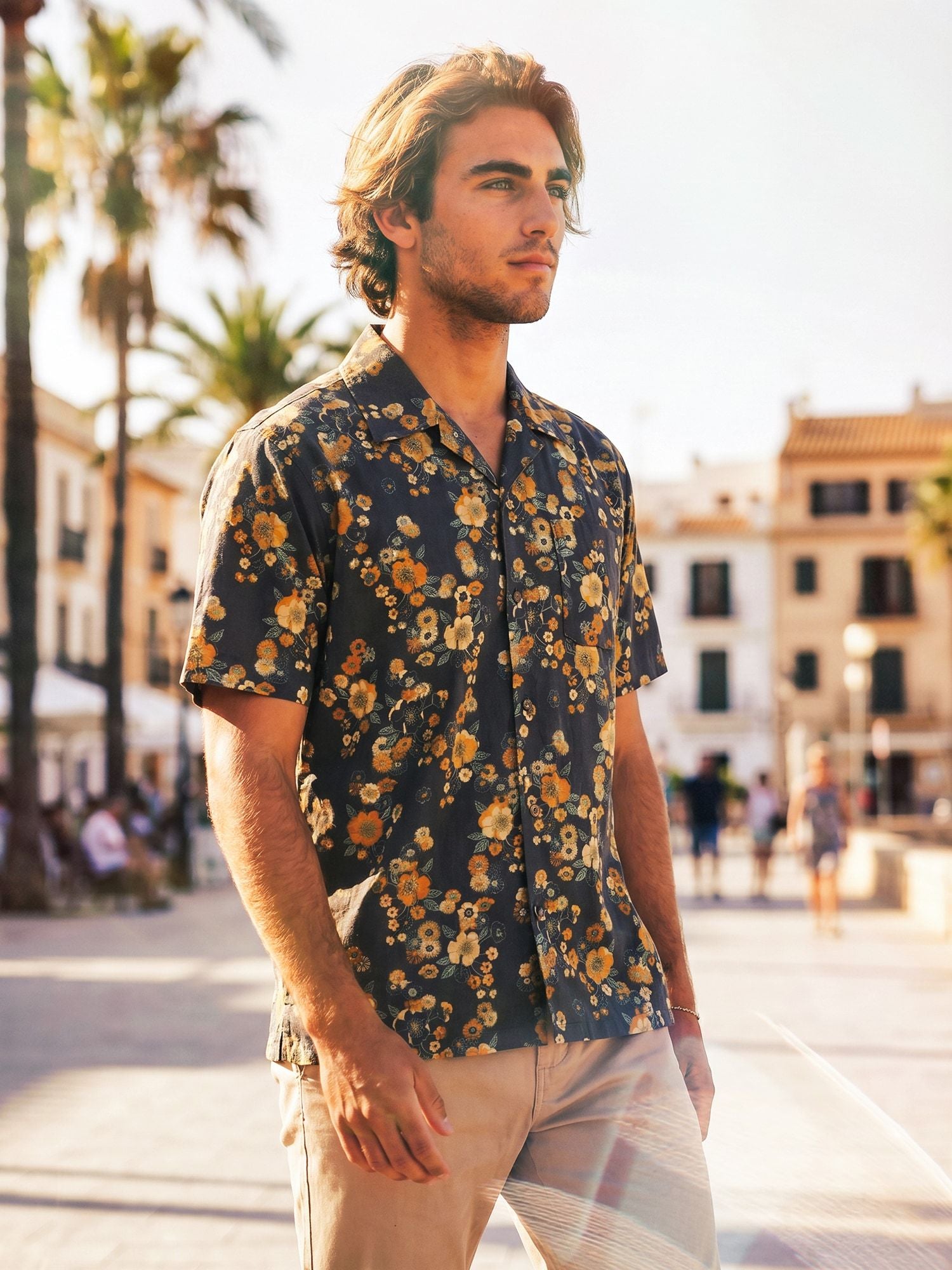 Men's short-sleeved shirt - Dogpatch camp