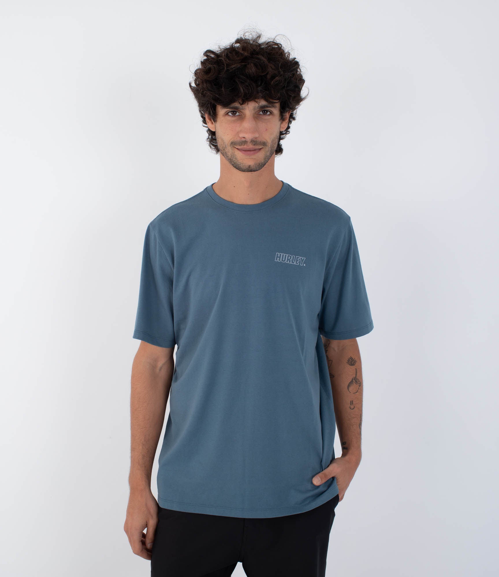 Camiseta manga corta hombre - H2O dri fastlane lined