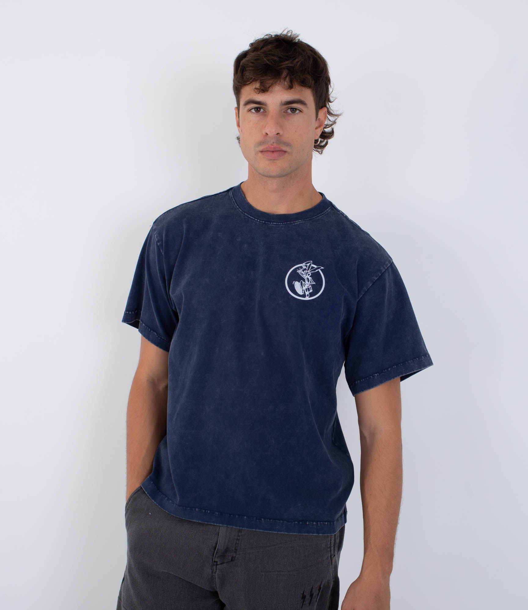 T-shirt Kurzarm männer - Rabbit march