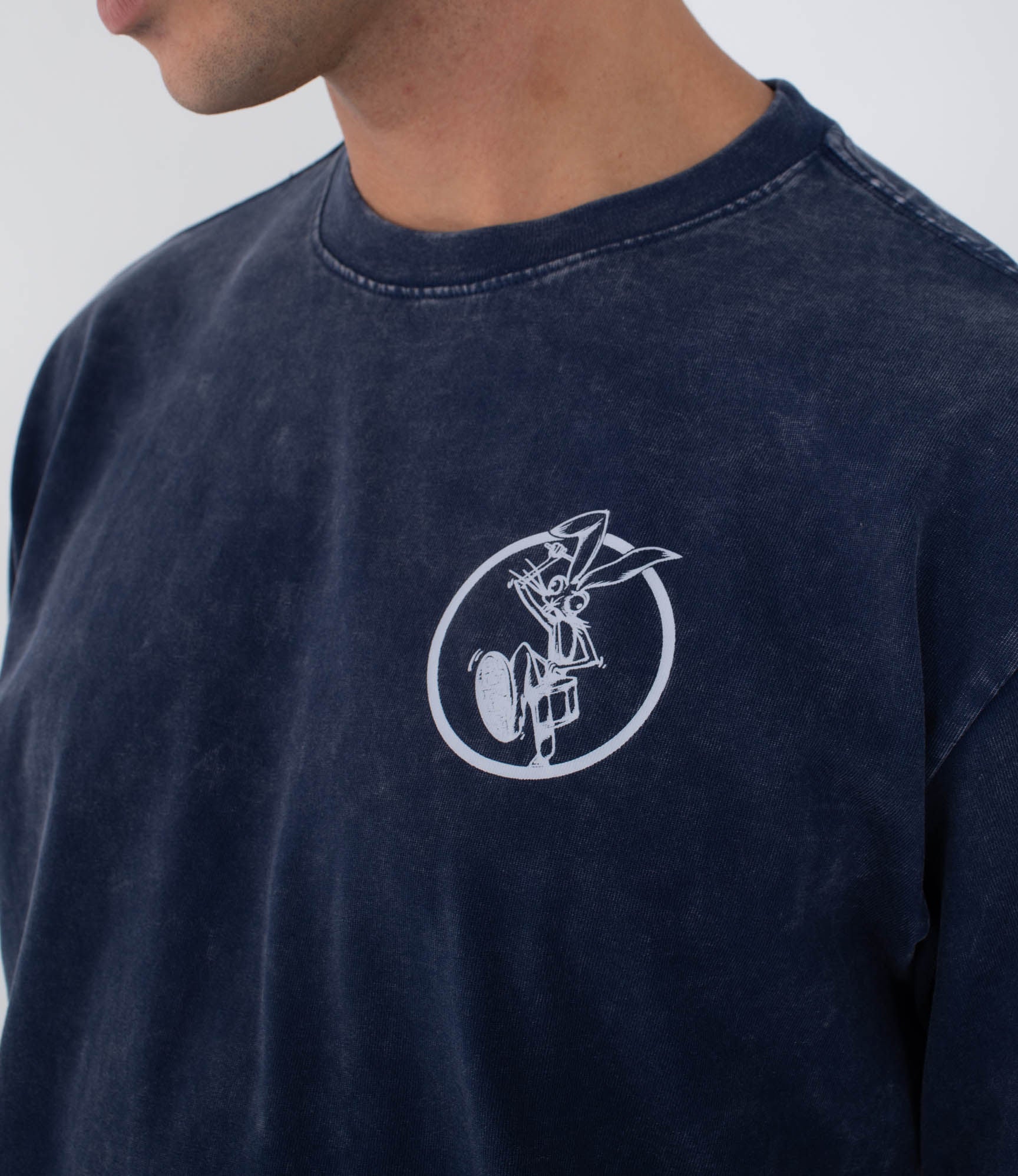 T-shirt Kurzarm männer - Rabbit march