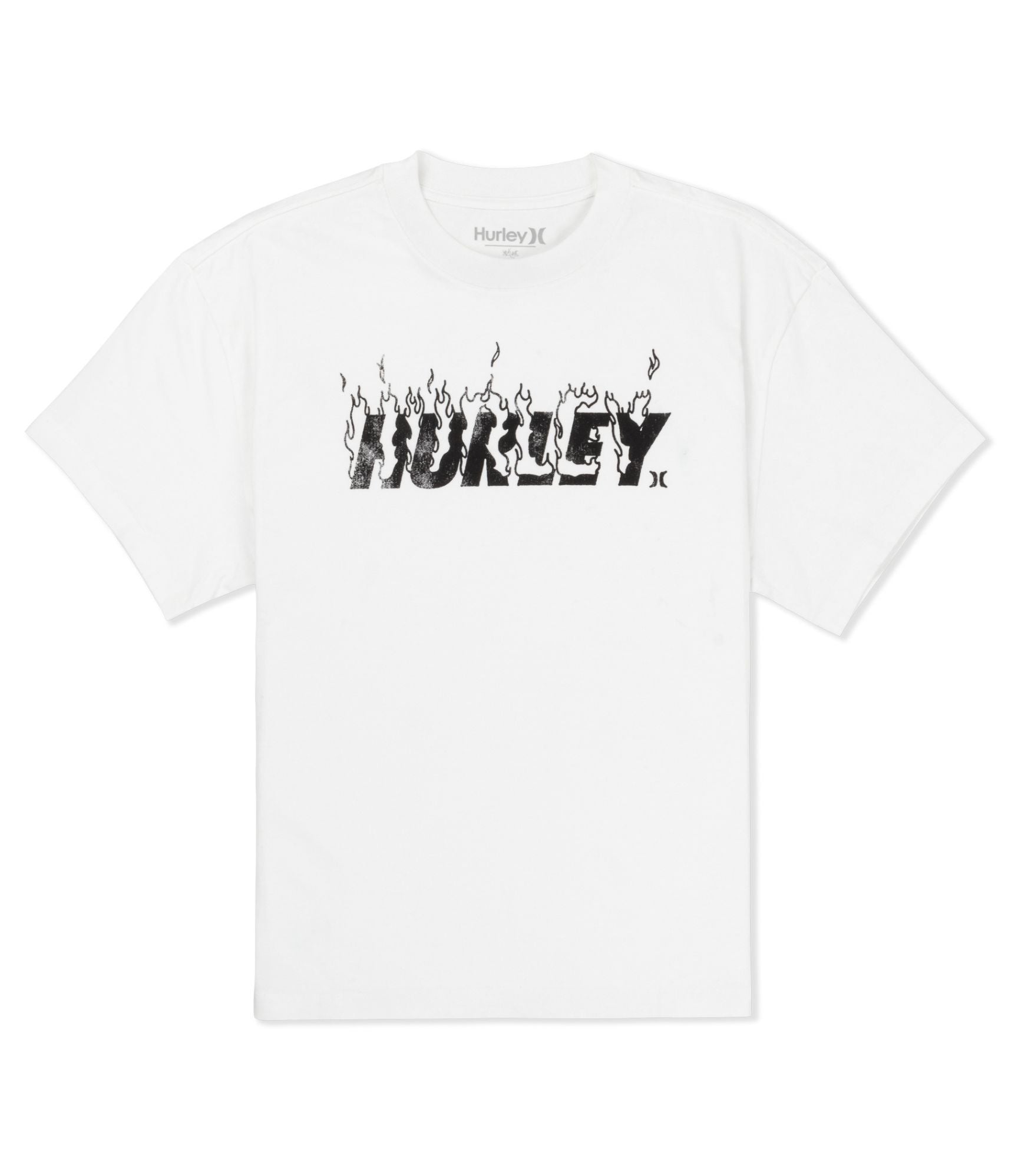 T-shirt manche courte hommes - Hurley on fire