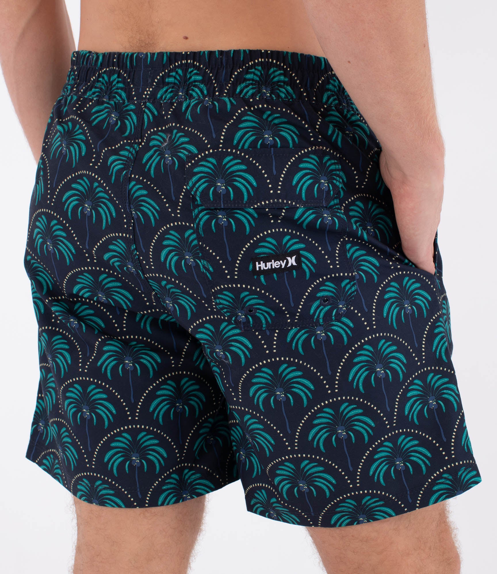 Boardshort Männer - Volley icon palm