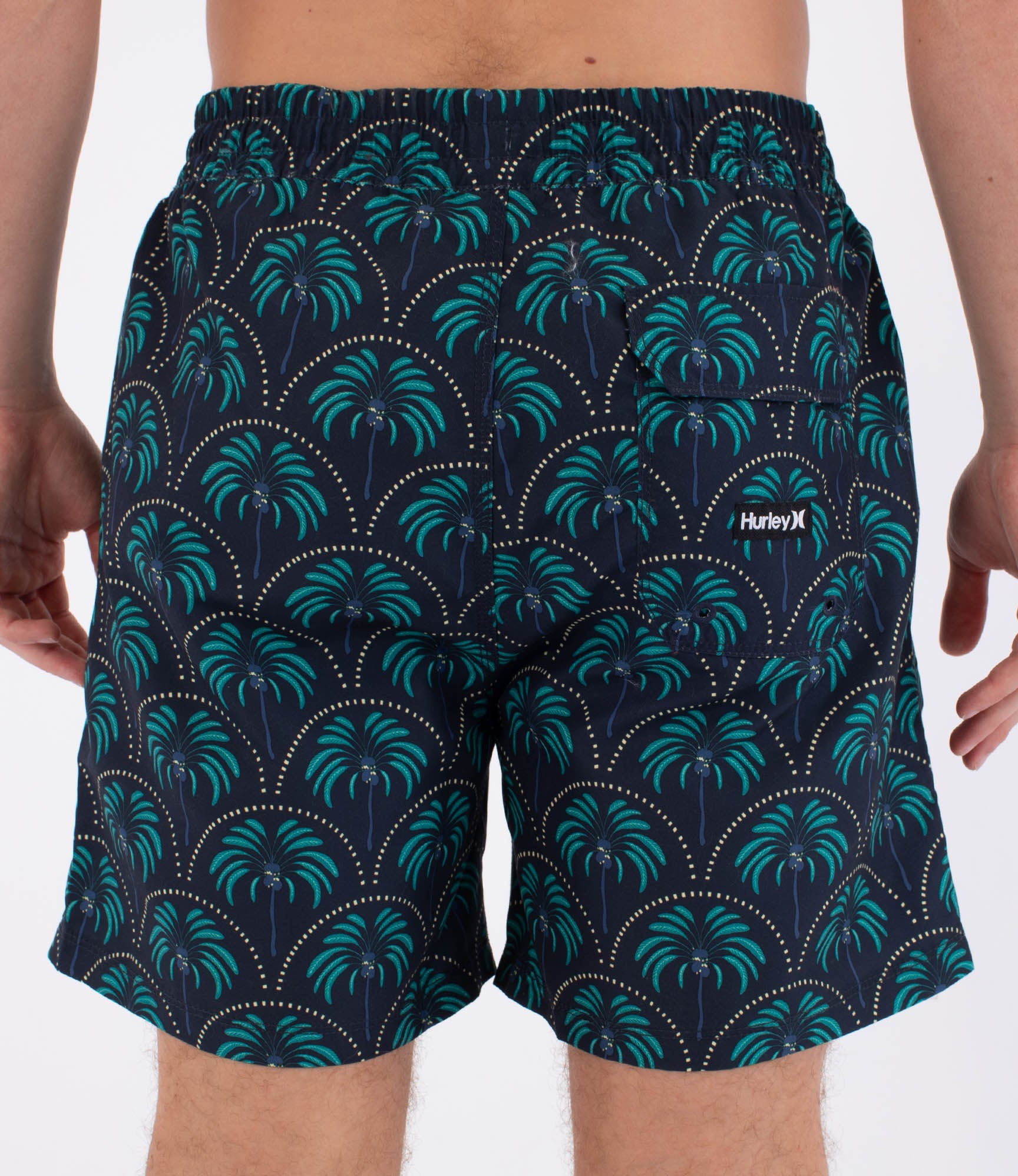 Boardshort Männer - Volley icon palm