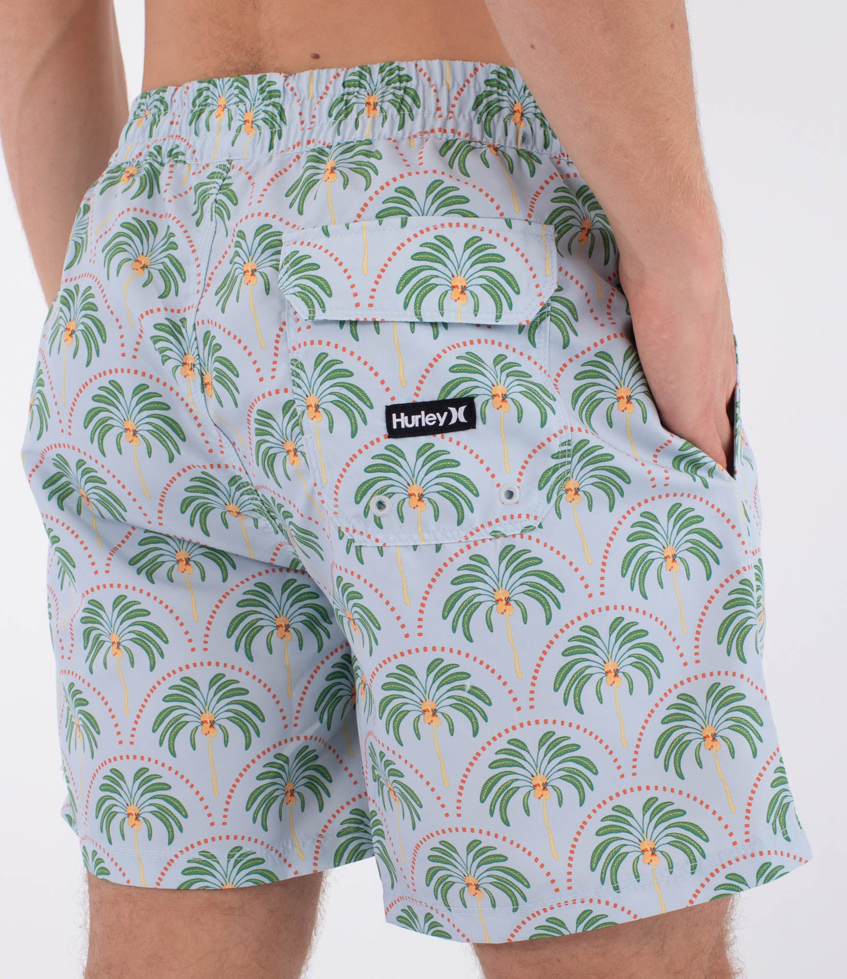Boardshort hommes  - Volley icon palm