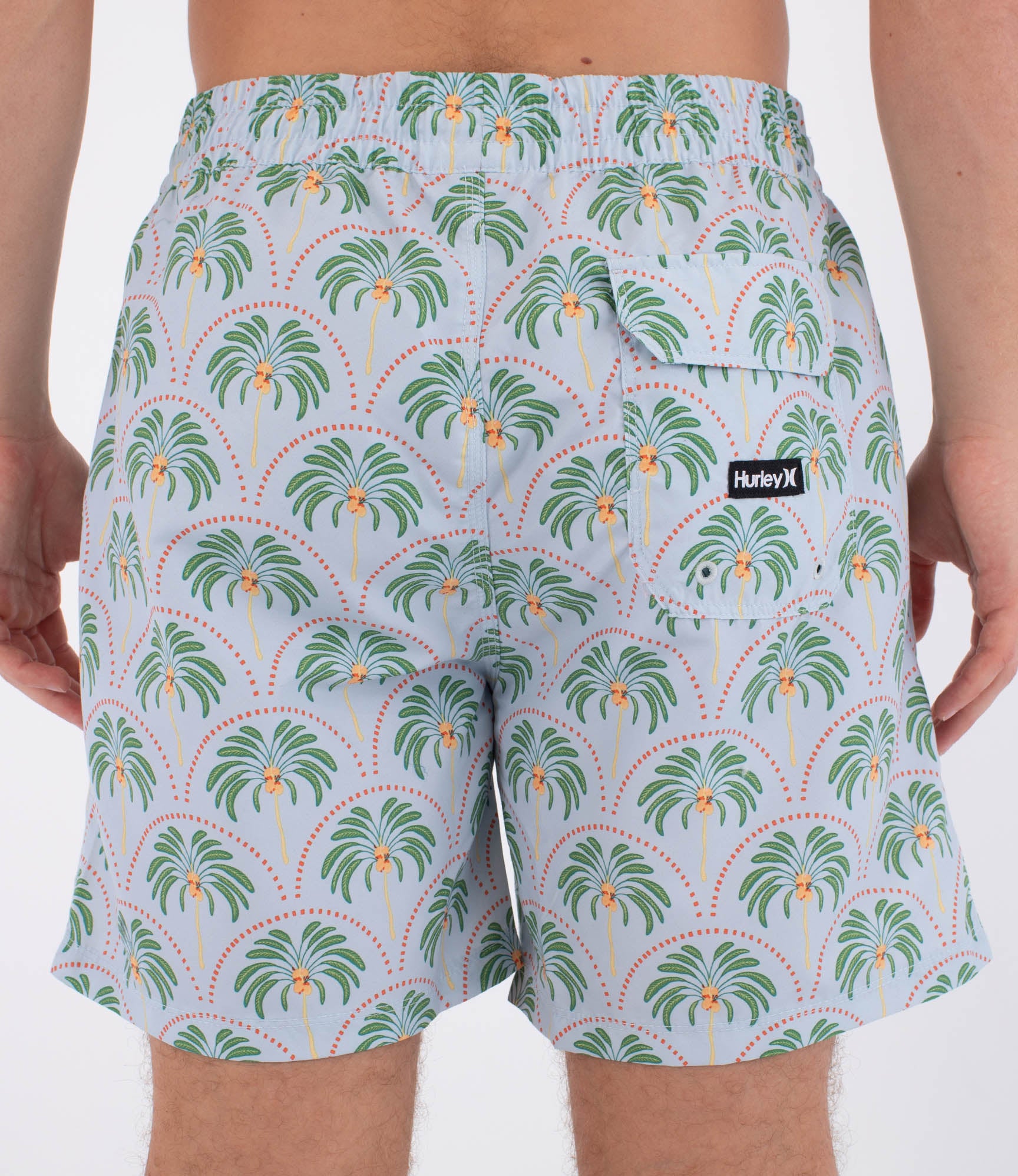 Boardshort hommes  - Volley icon palm
