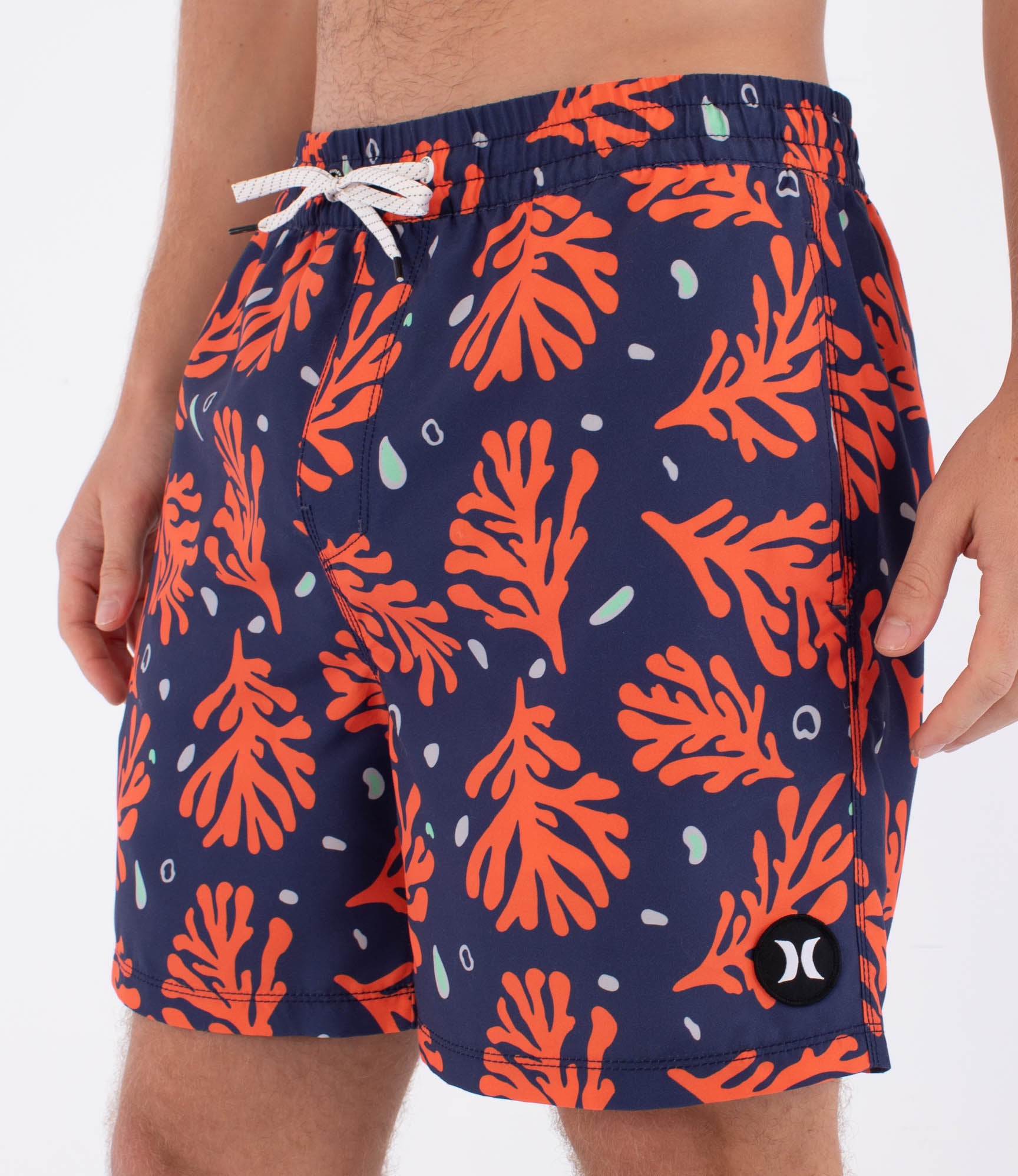 Boardshort hombre - Volley icon coral