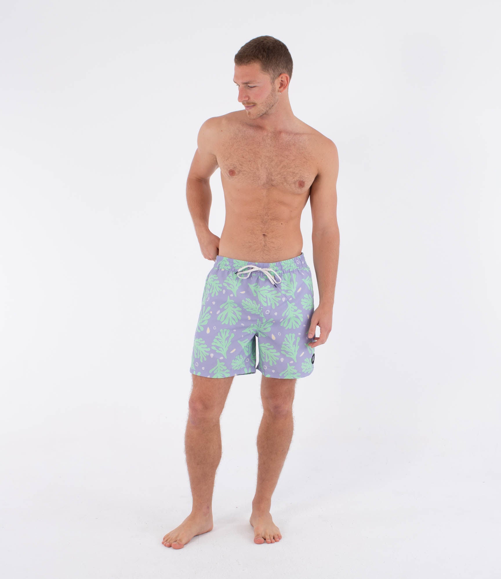 Boardshort Männer - Volley icon coral