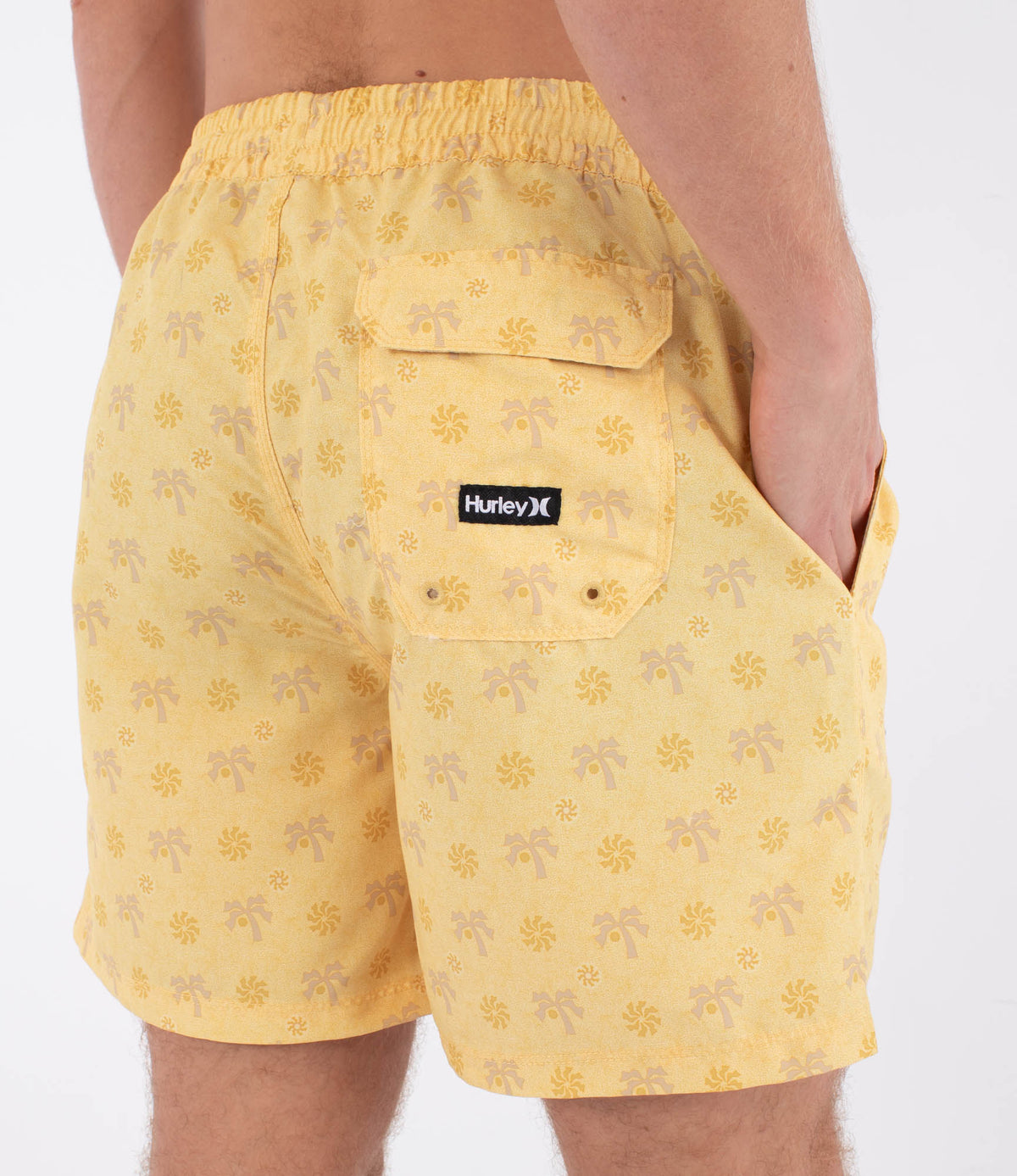 Boardshort hommes  - Volley icon coconut