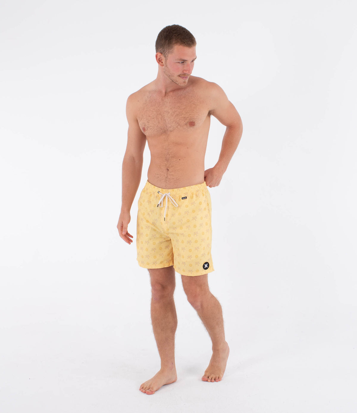 Boardshort hommes  - Volley icon coconut