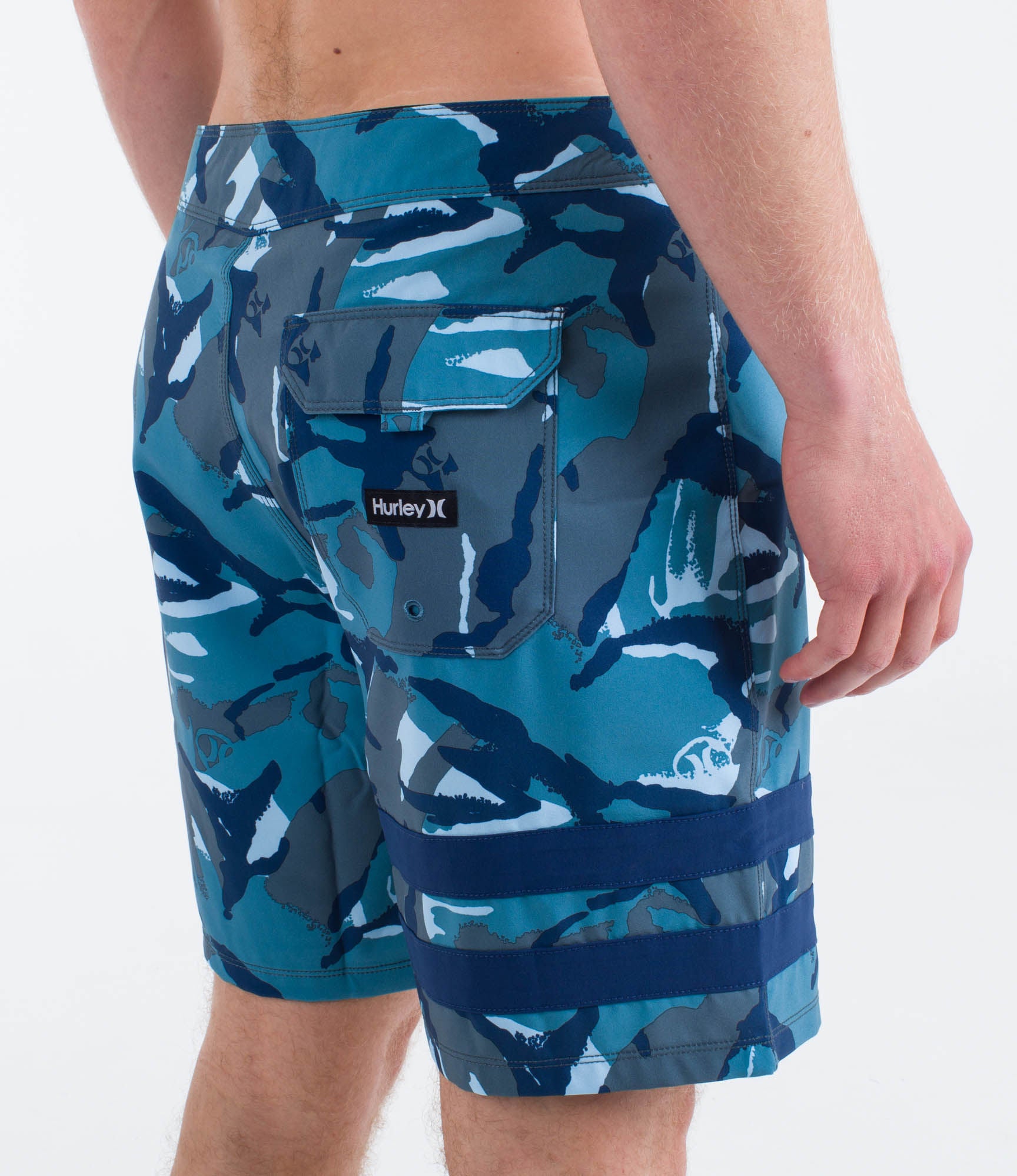 Boardshort 18" männer - Block party