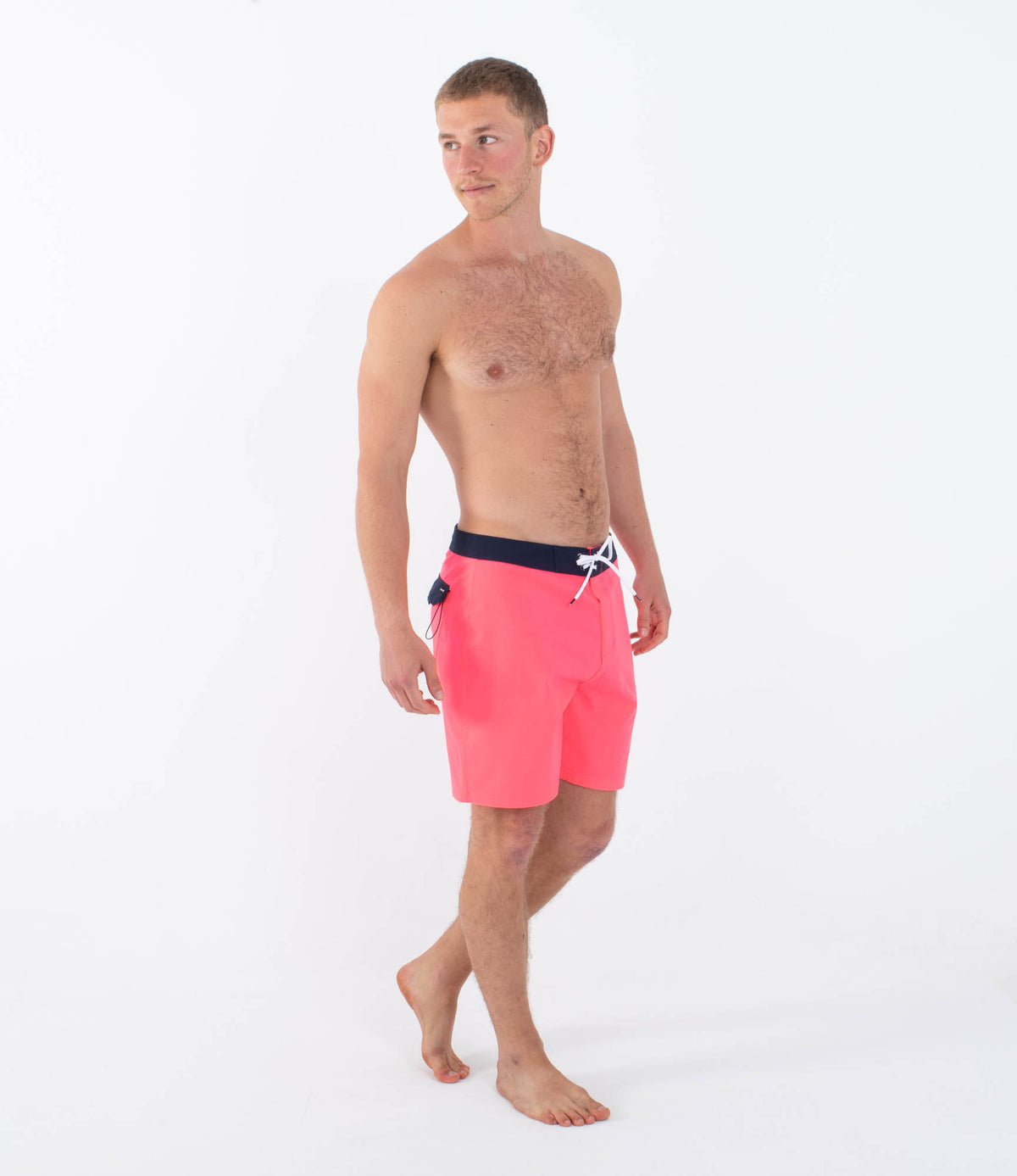 Boardshort 18" men - Phantom-eco O&O solid