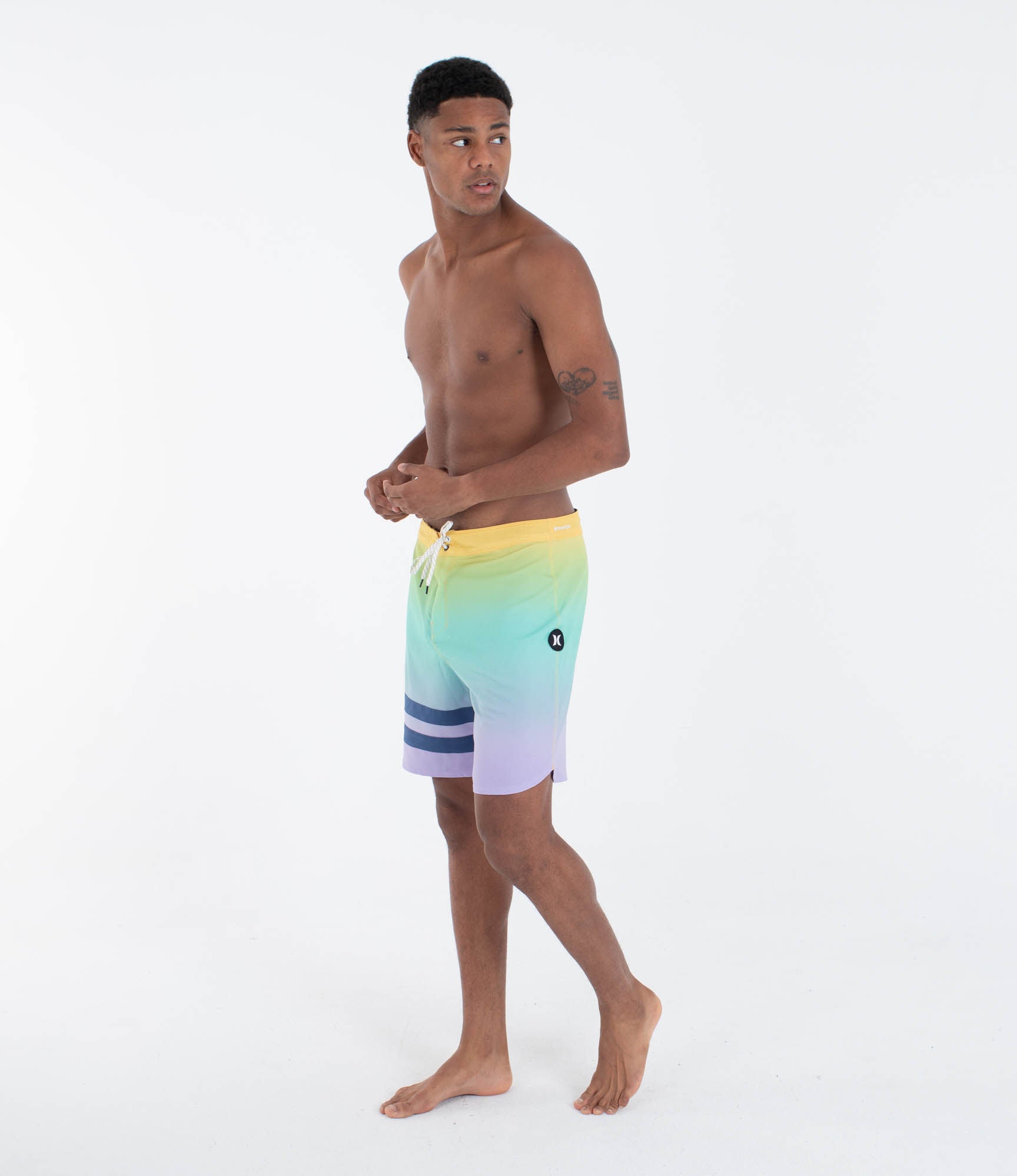 Boardshort 18" männer - Phantom block party