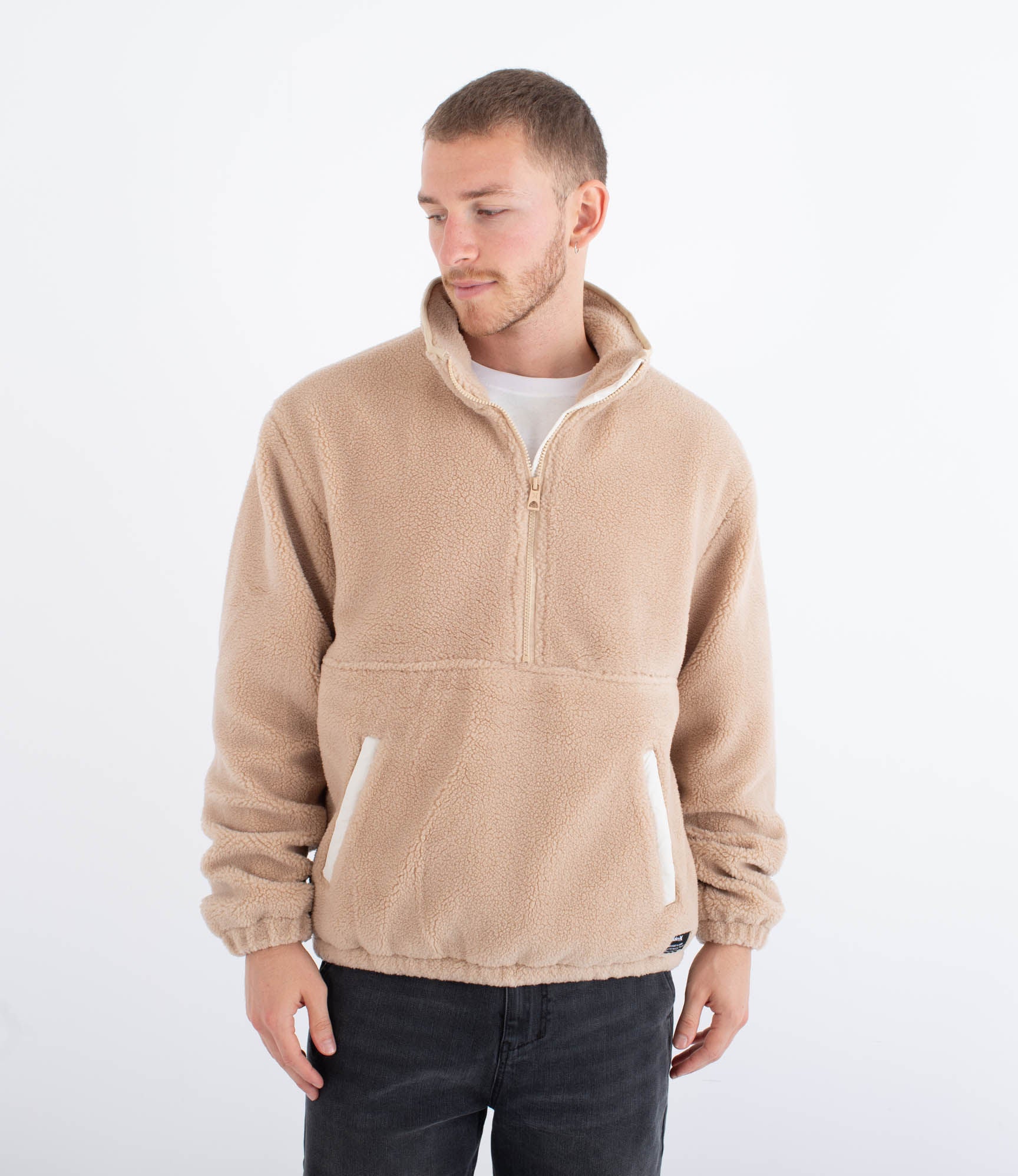Comfort polar fleece 3/4 zip - Men's thermal top