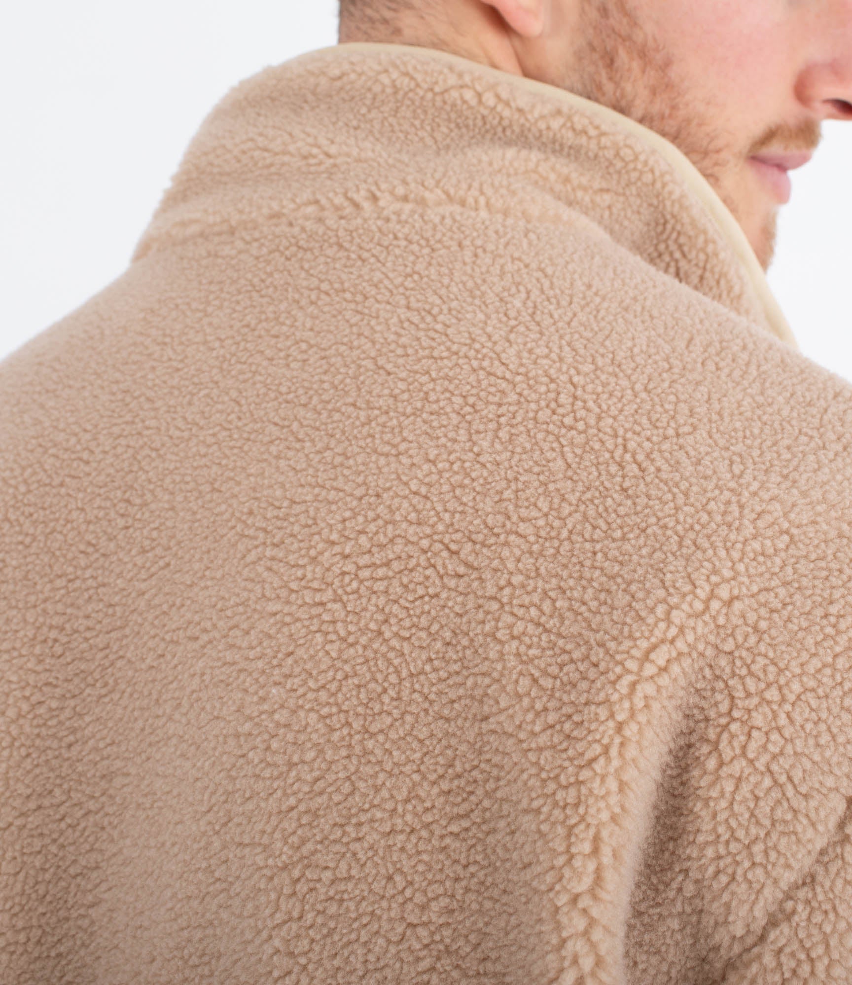 Comfort polar fleece 3/4 zip - Men's thermal top