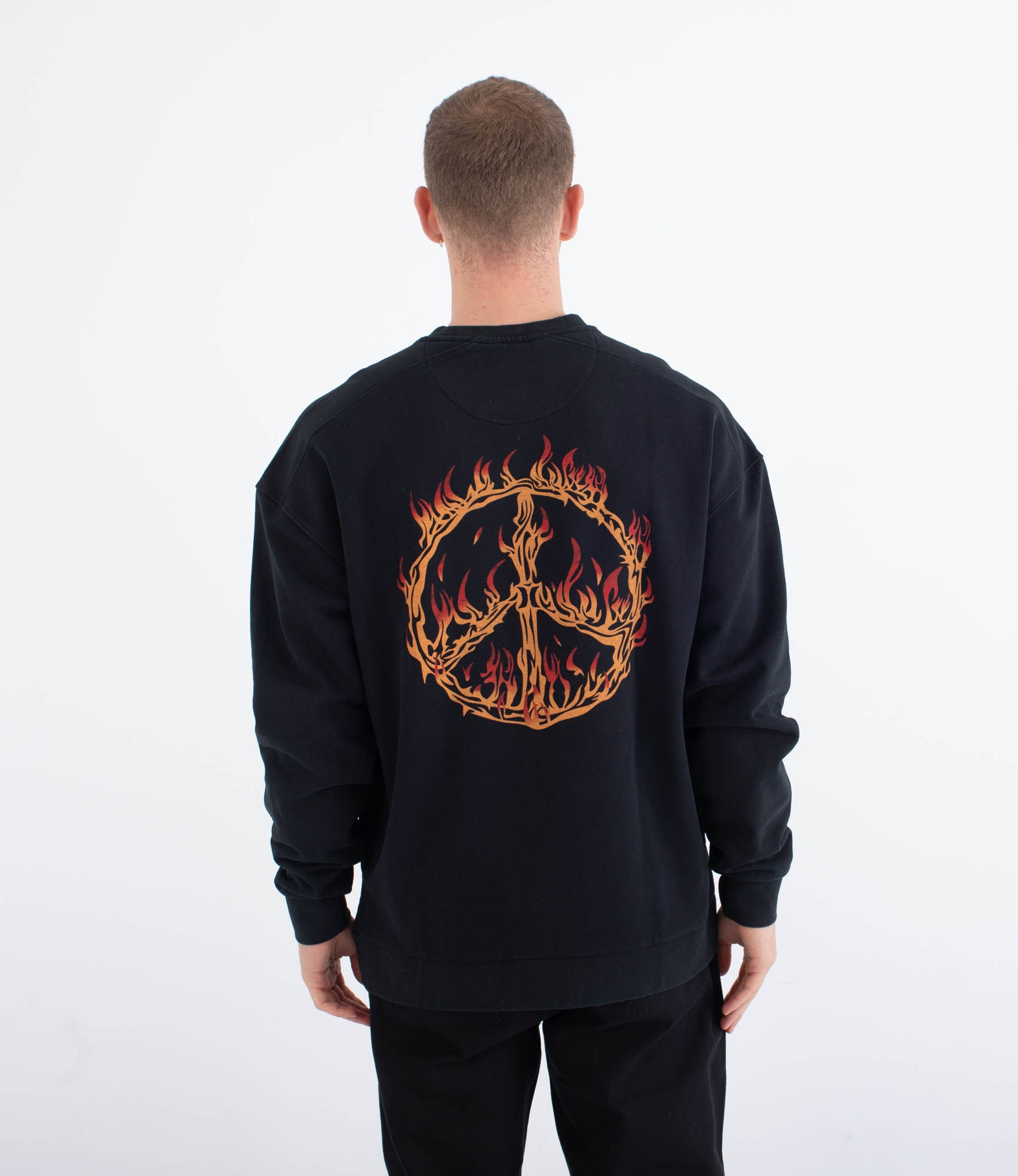 Built fire peace - Men's sweatshirt