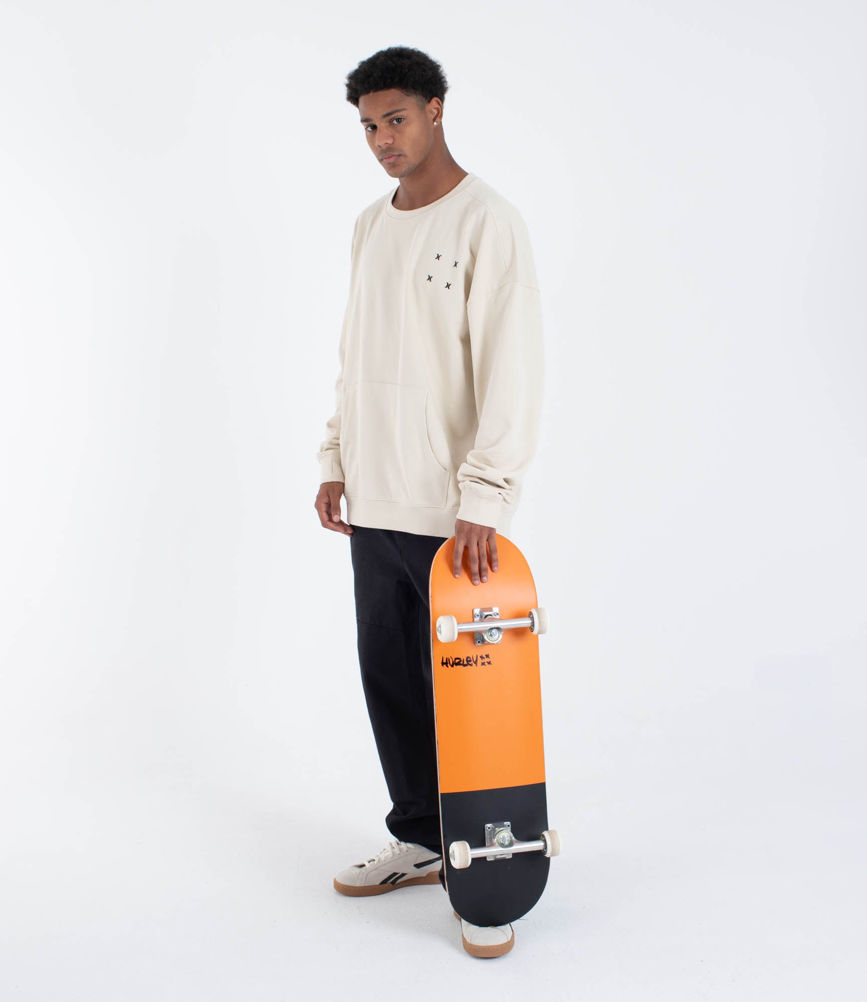 Sweatshirt men - Bcnsk8 washed