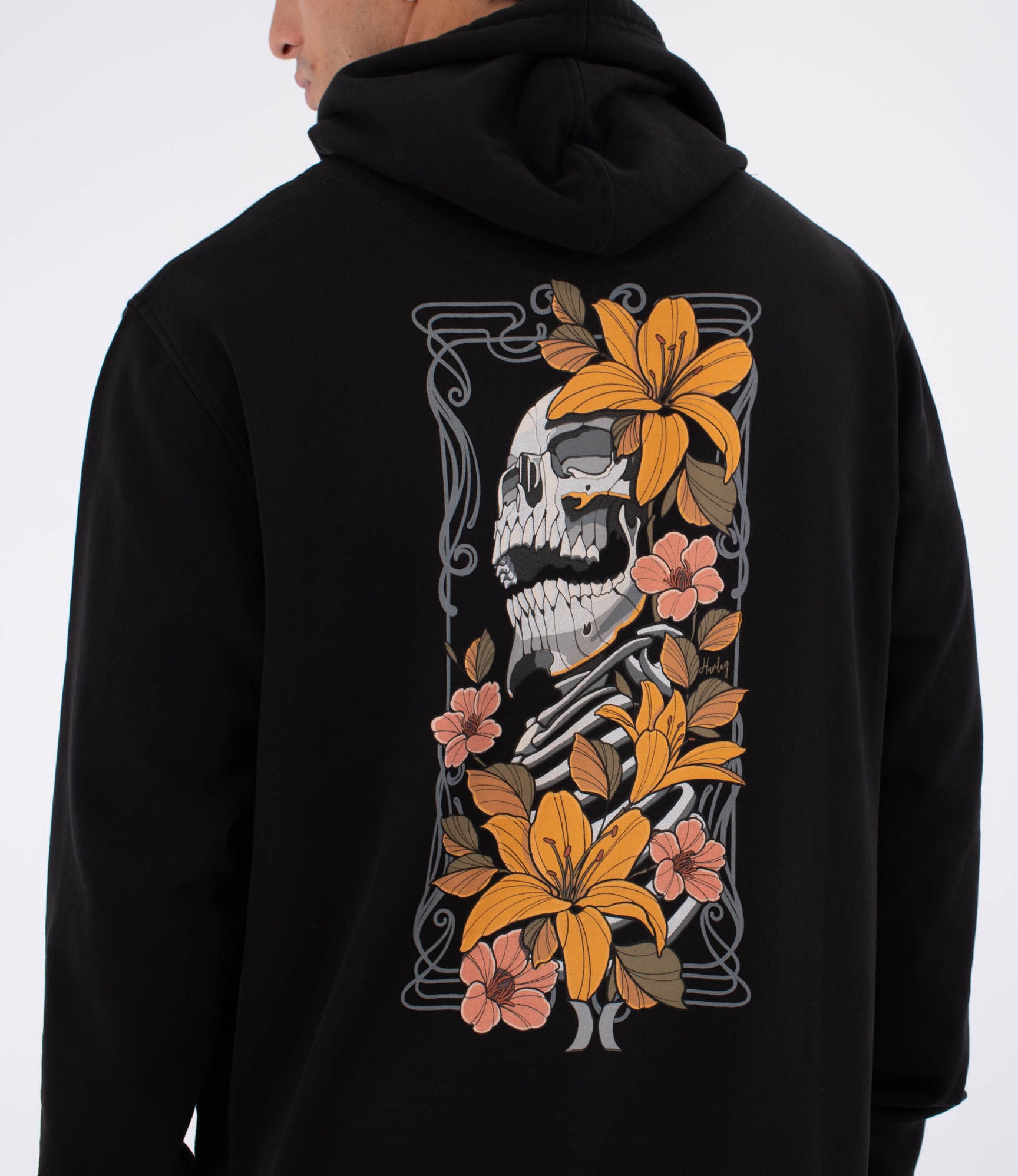 Sudadera con capucha hombre - Tattoo trudy skull