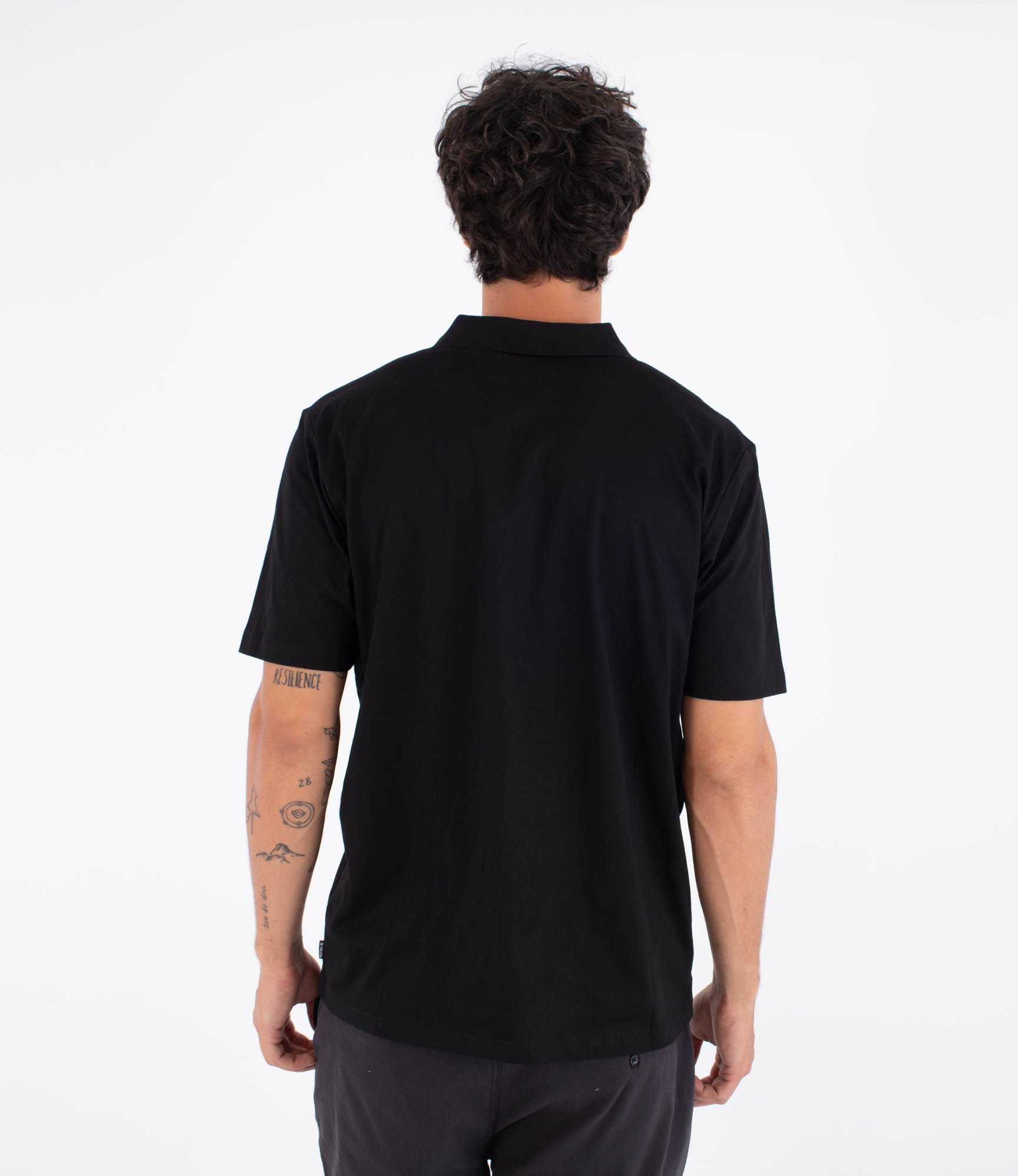 Men's short sleeve polo - H2O
