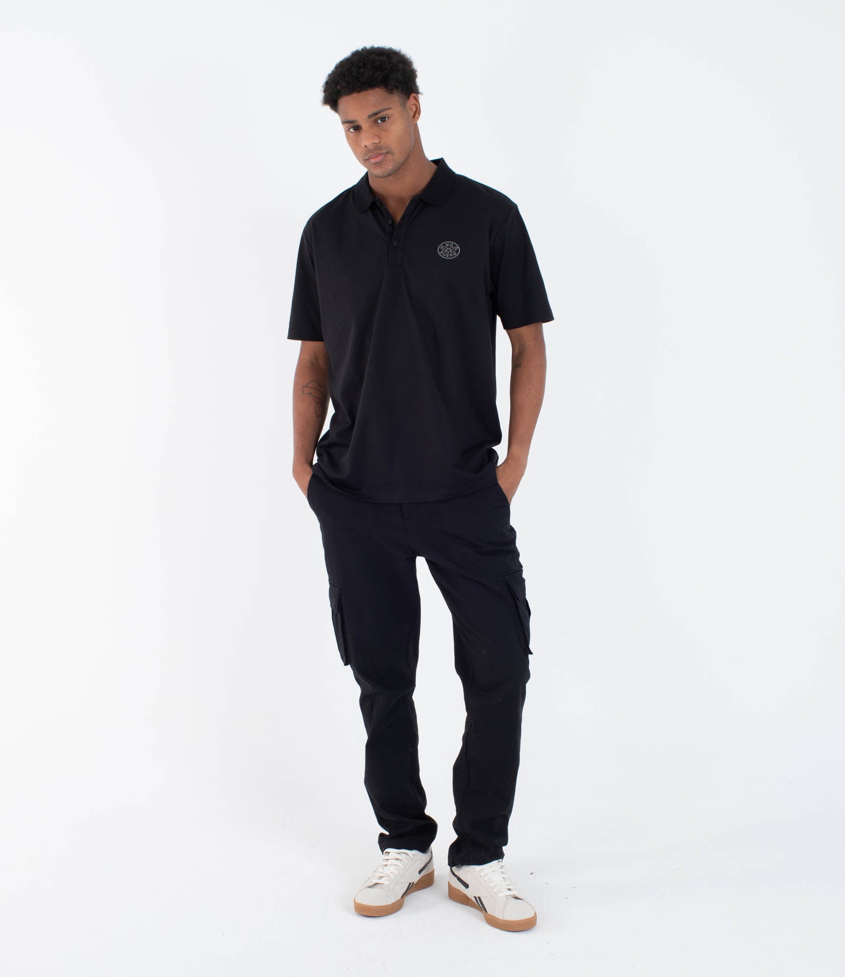 Men's short sleeve polo - H2O