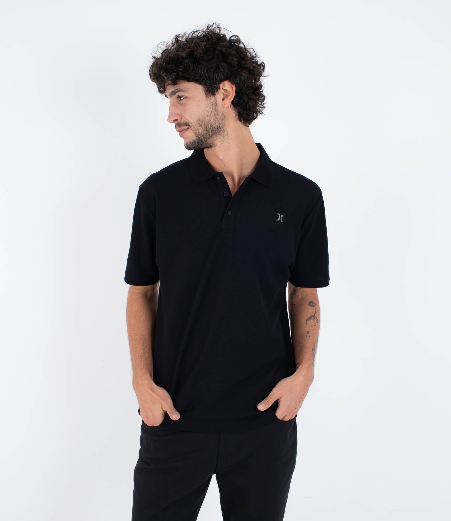 Hurley ICON 303 ロンスプL Men's short sleeve polo - Icon – Hurley
