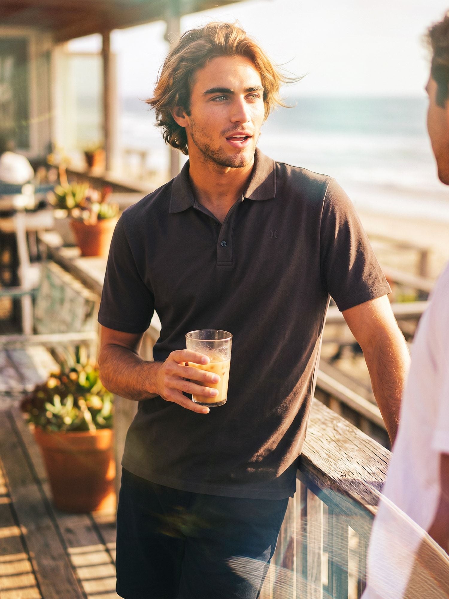 Men's short-sleeved polo shirt - Icon