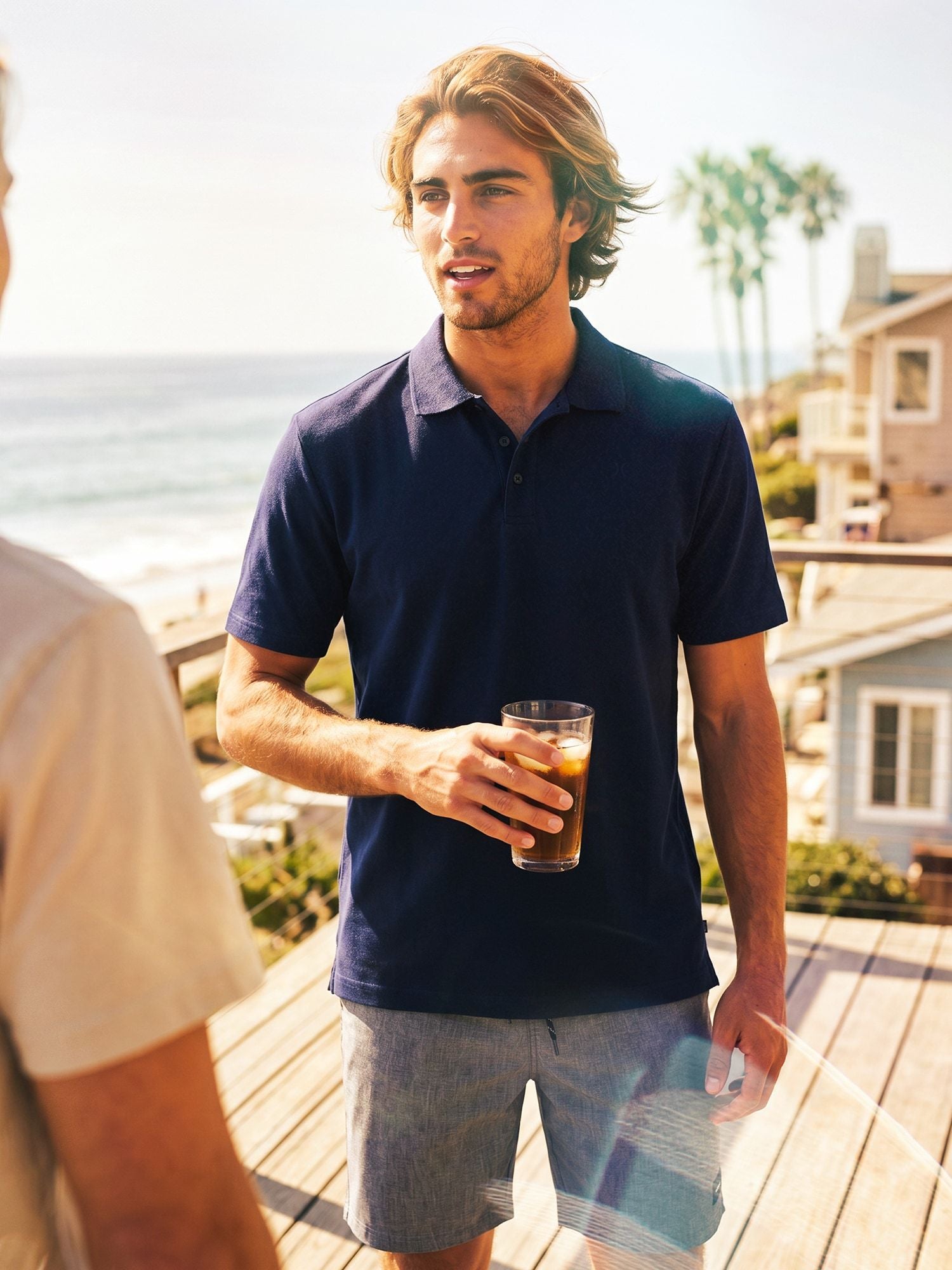Polo à manches courtes pour homme - Icon