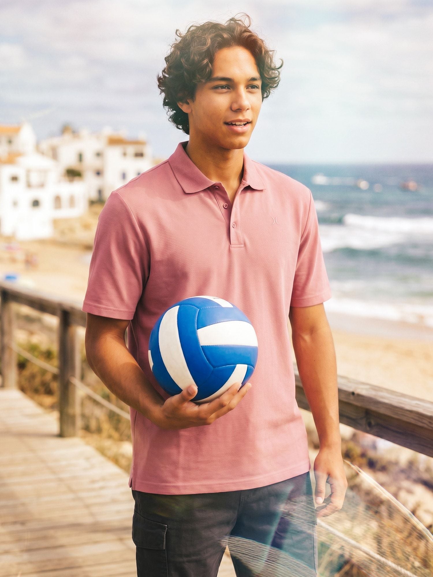 Men's short-sleeved polo shirt - Icon
