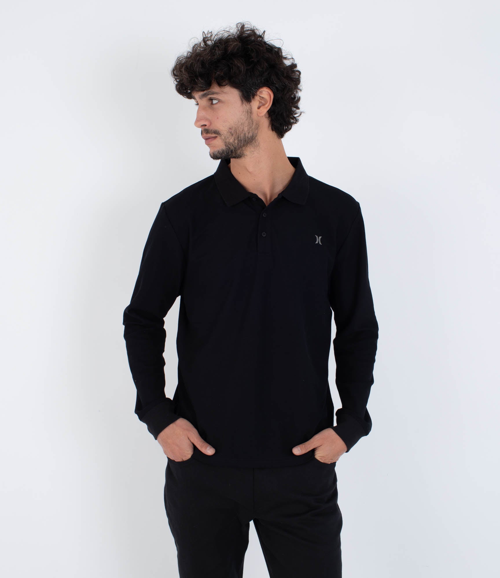 Polo manches longues homme - Icon