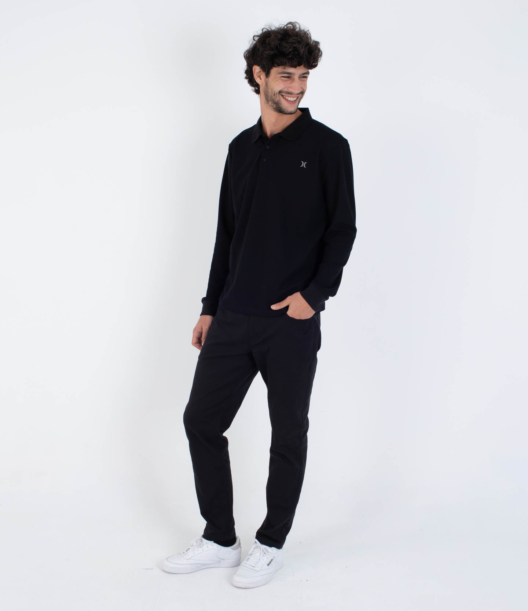 Polo manches longues homme - Icon