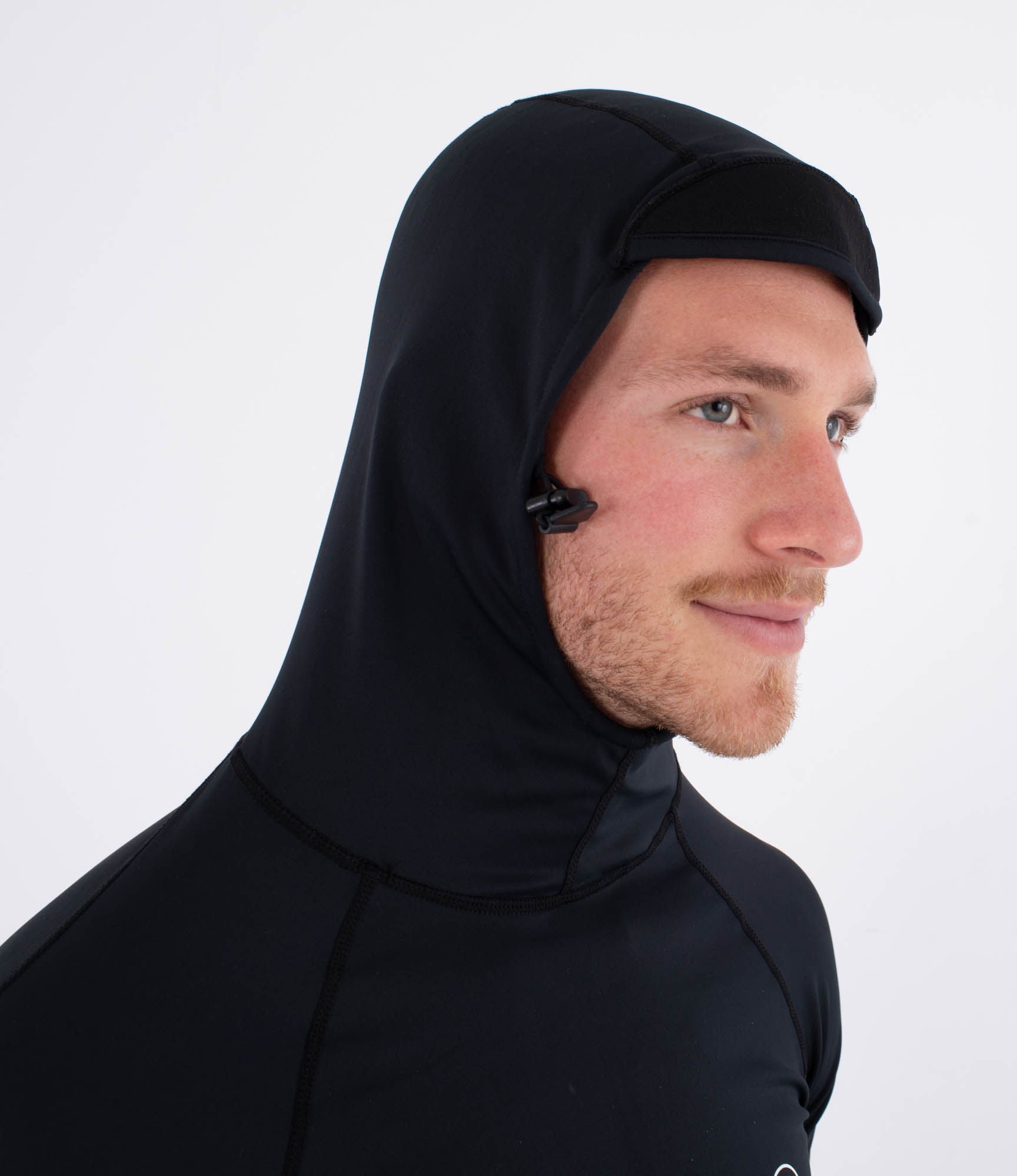 Lycra-Surfshirt mit langen Ärmeln für Herren - Icon hooded