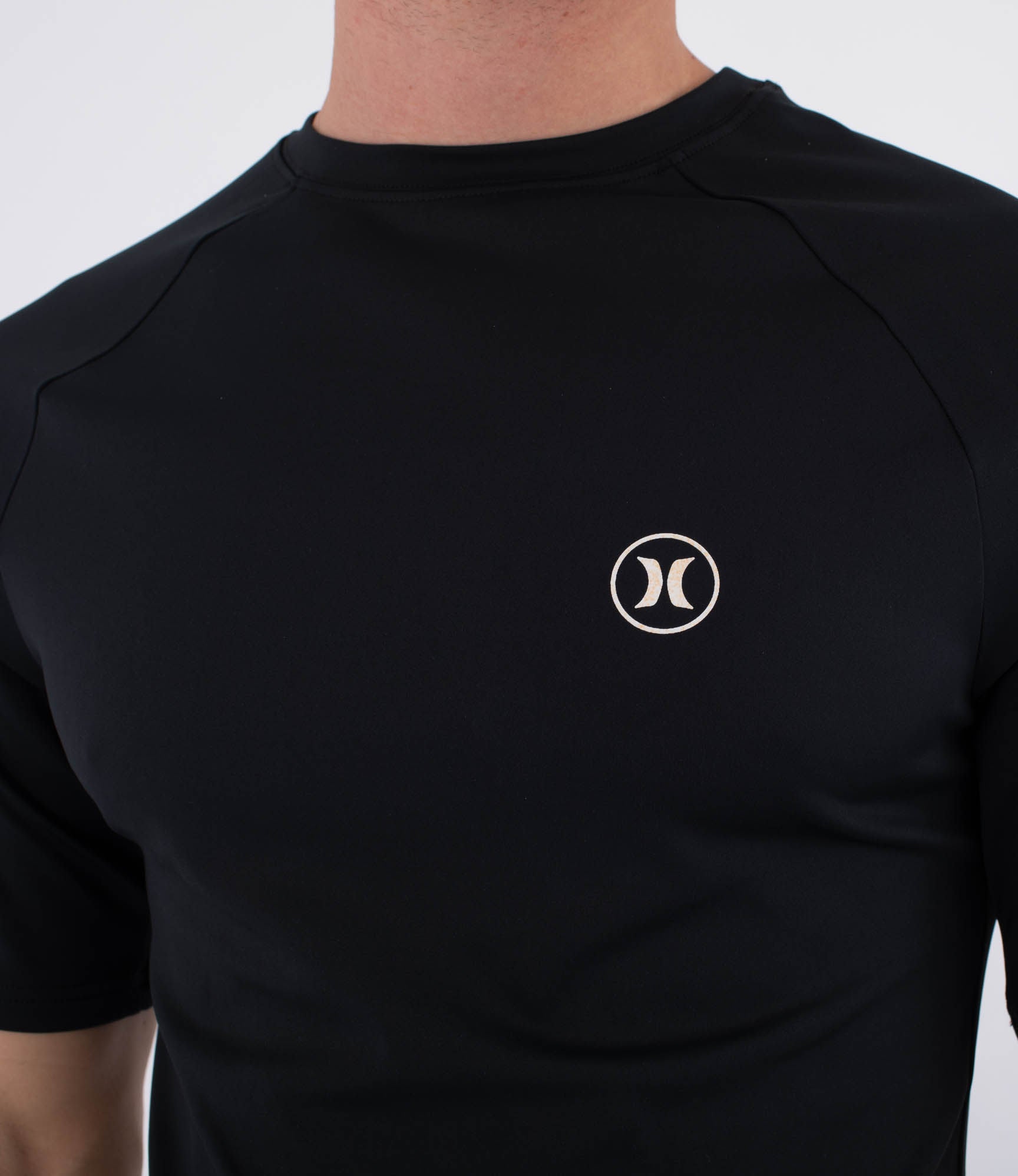 Men's short-sleeved surf lycra - Icon circle