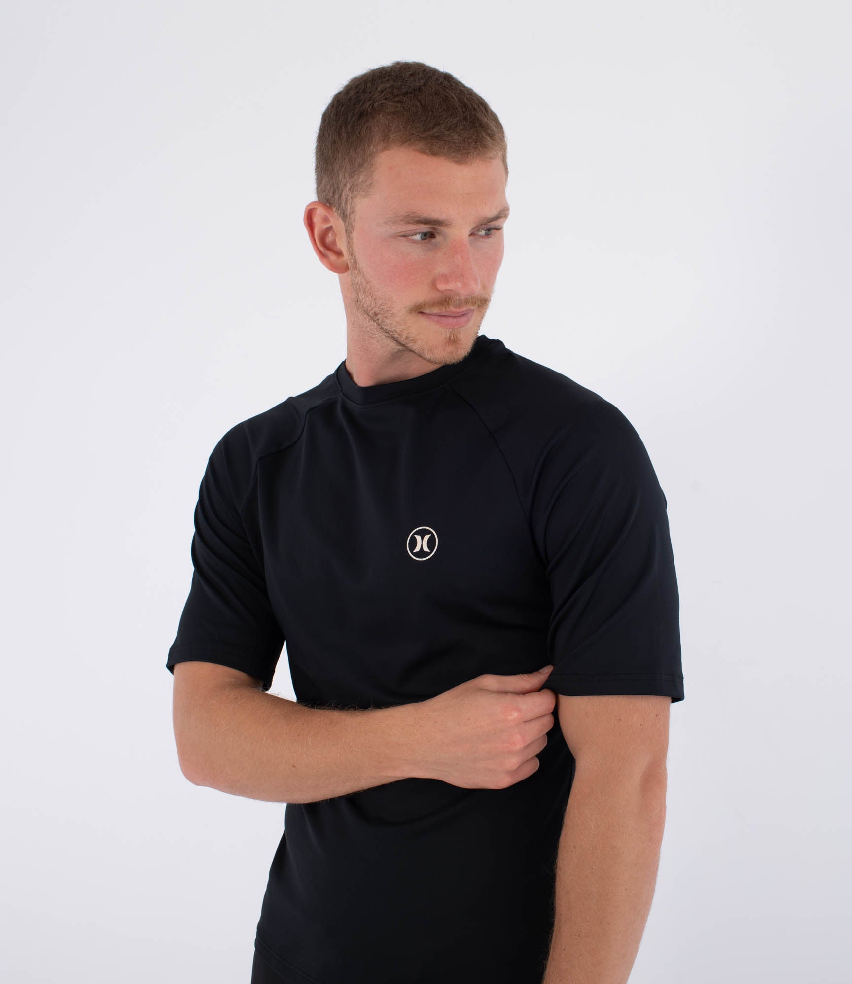 Men's short-sleeved surf lycra - Icon circle