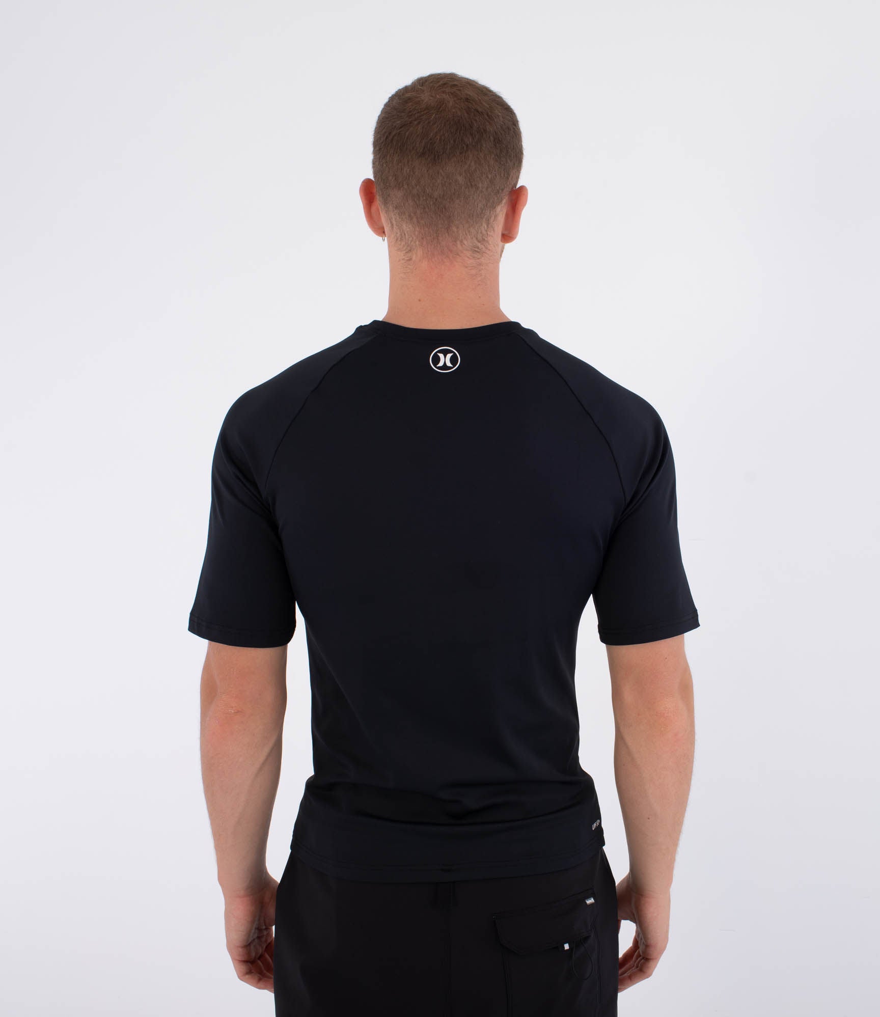 Men's short-sleeved surf lycra - Icon circle