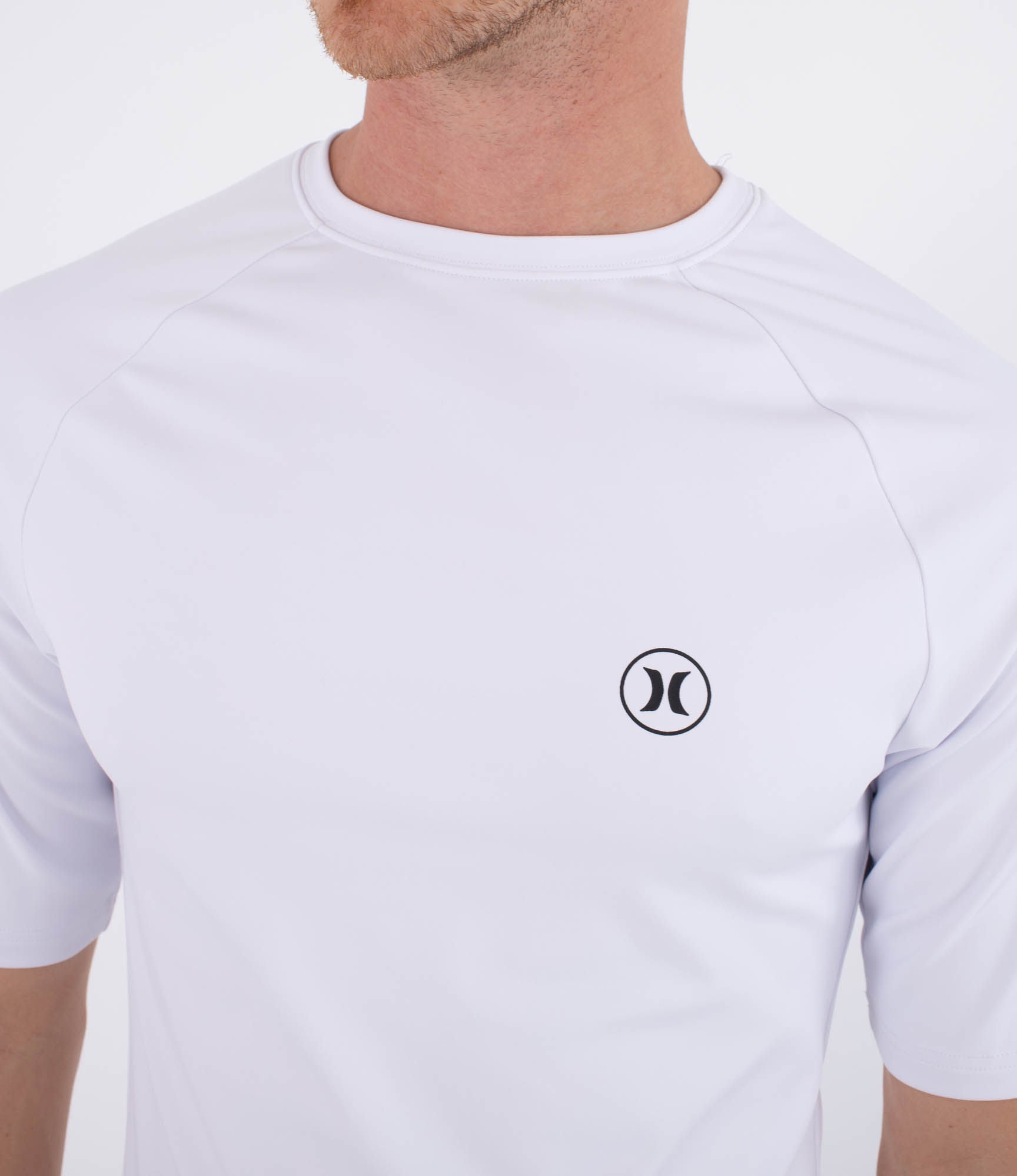 Men's short-sleeved surf lycra - Icon circle