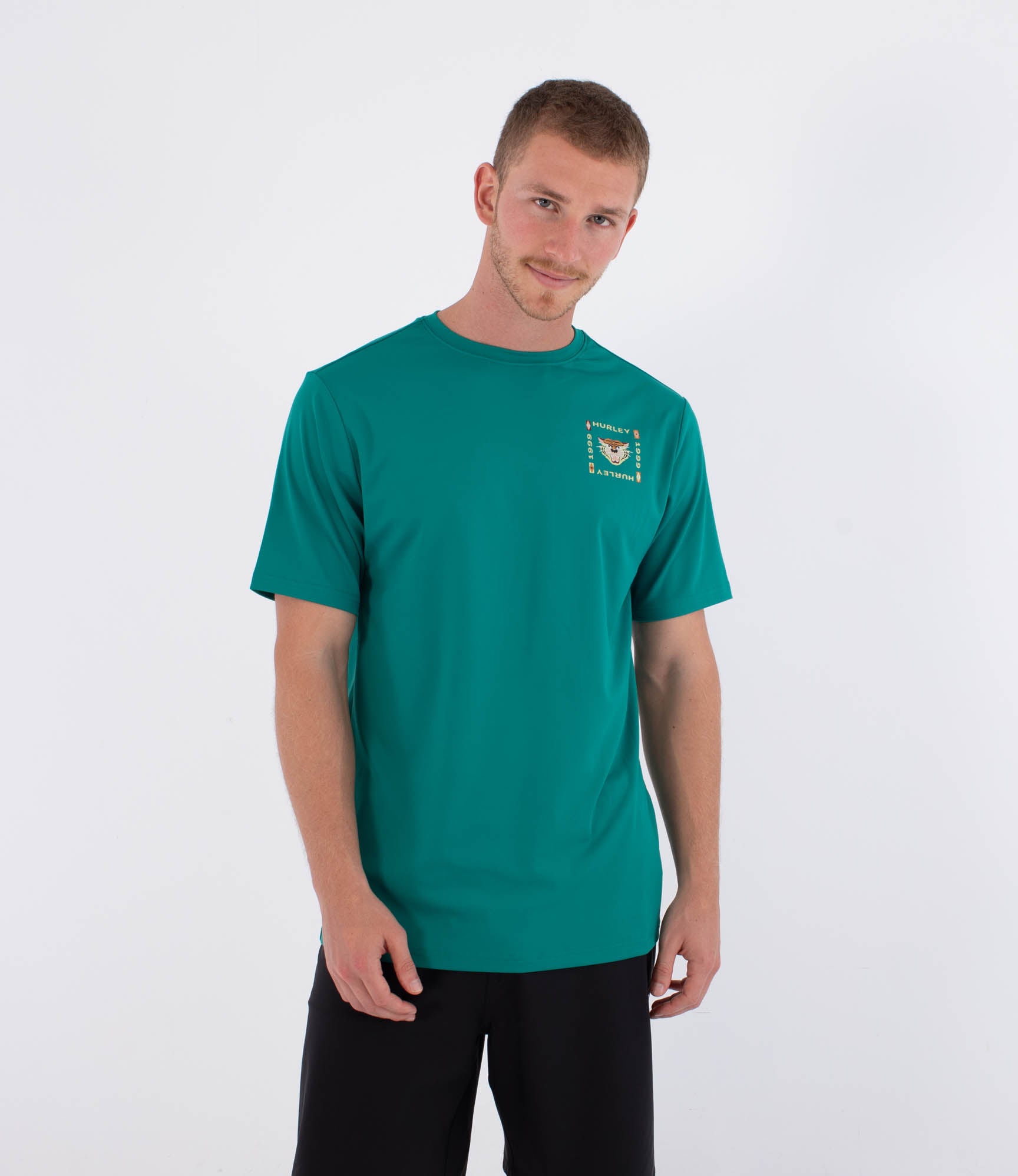 Men's short-sleeved surf lycra - Bolud