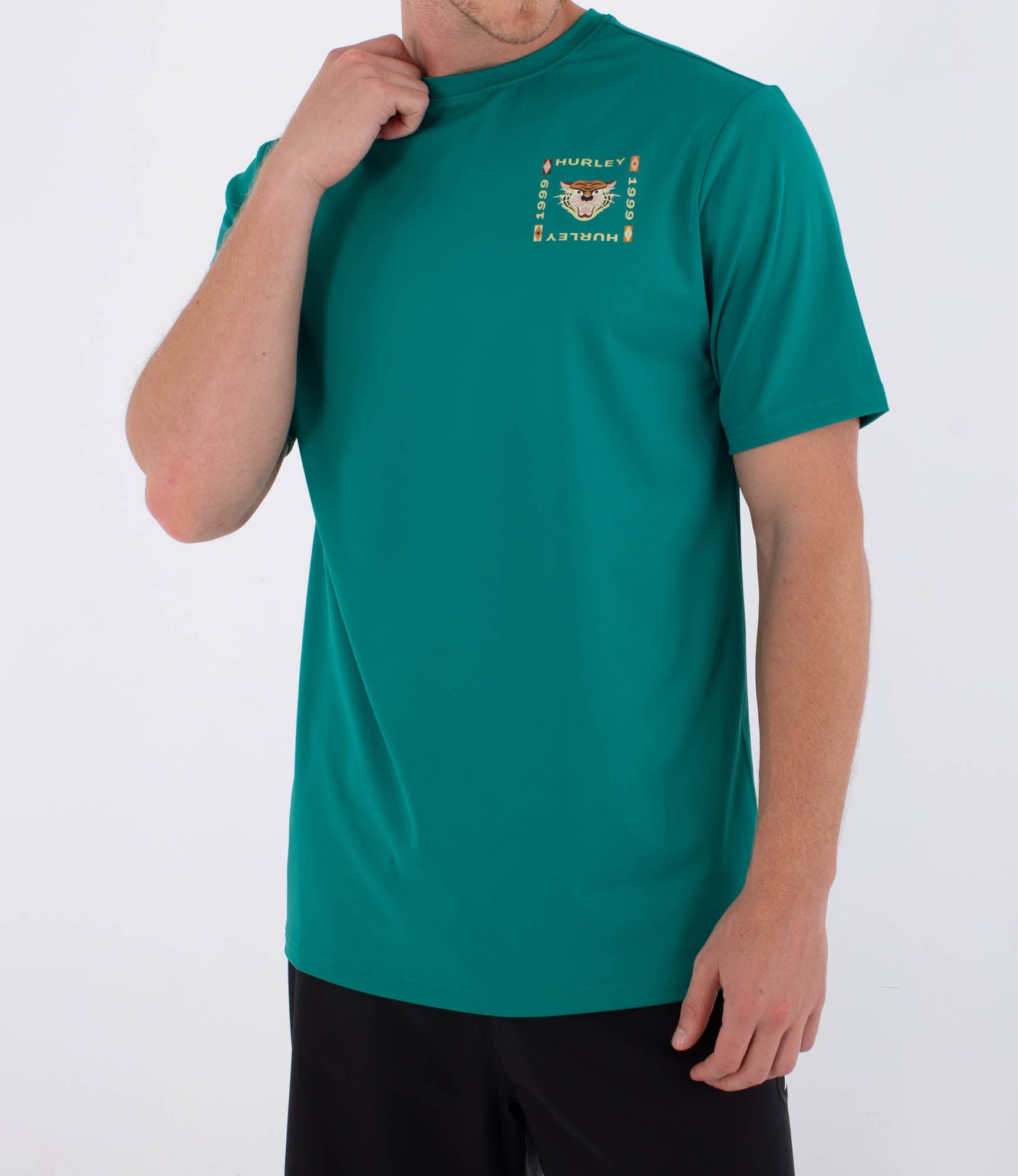 Men's short-sleeved surf lycra - Bolud