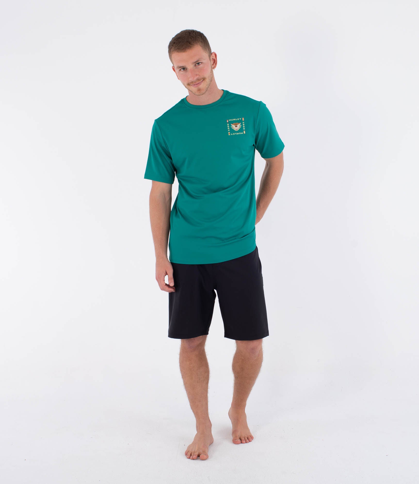 Men's short-sleeved surf lycra - Bolud