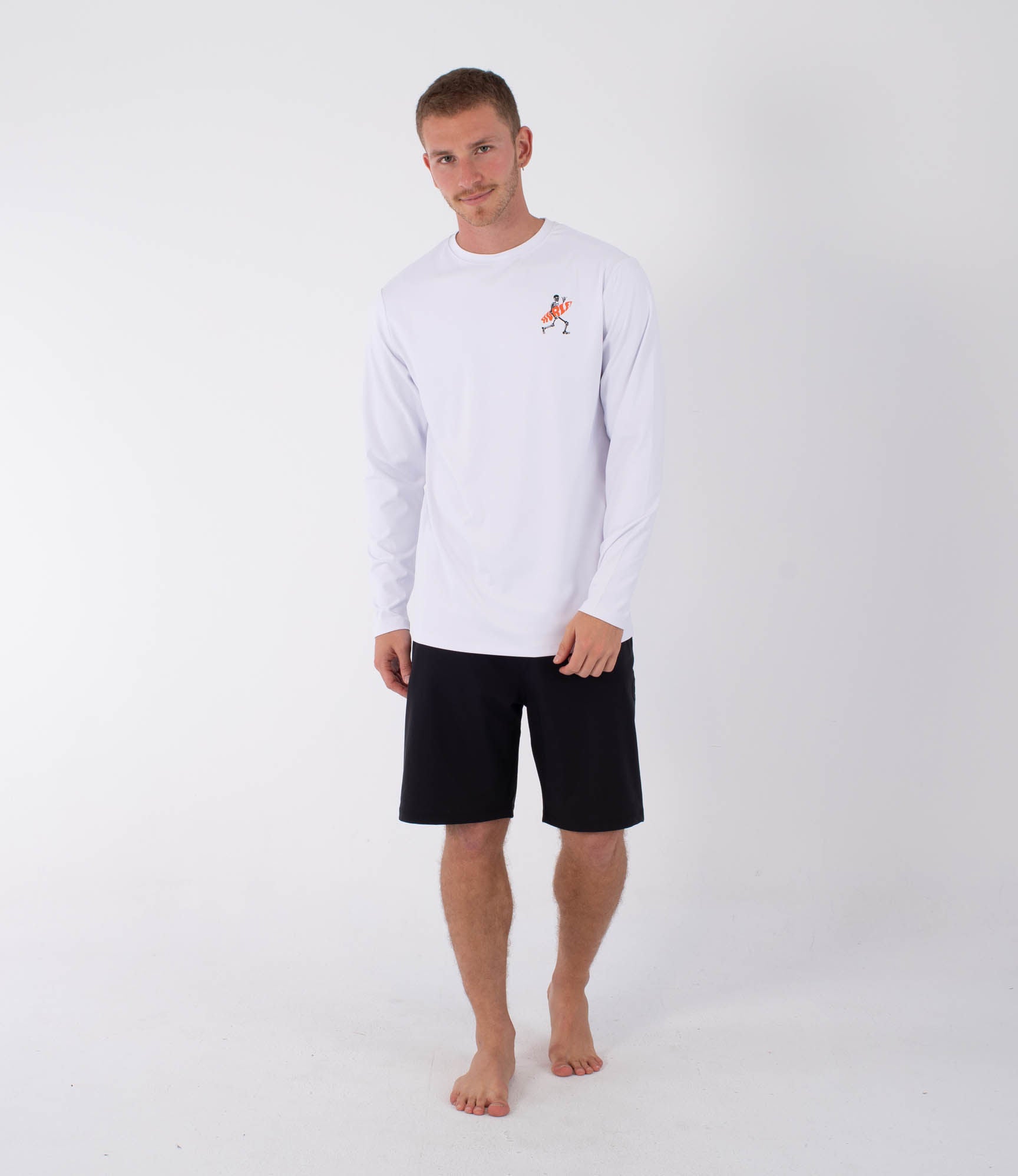 Men's long-sleeved surf lycra - Flamengue